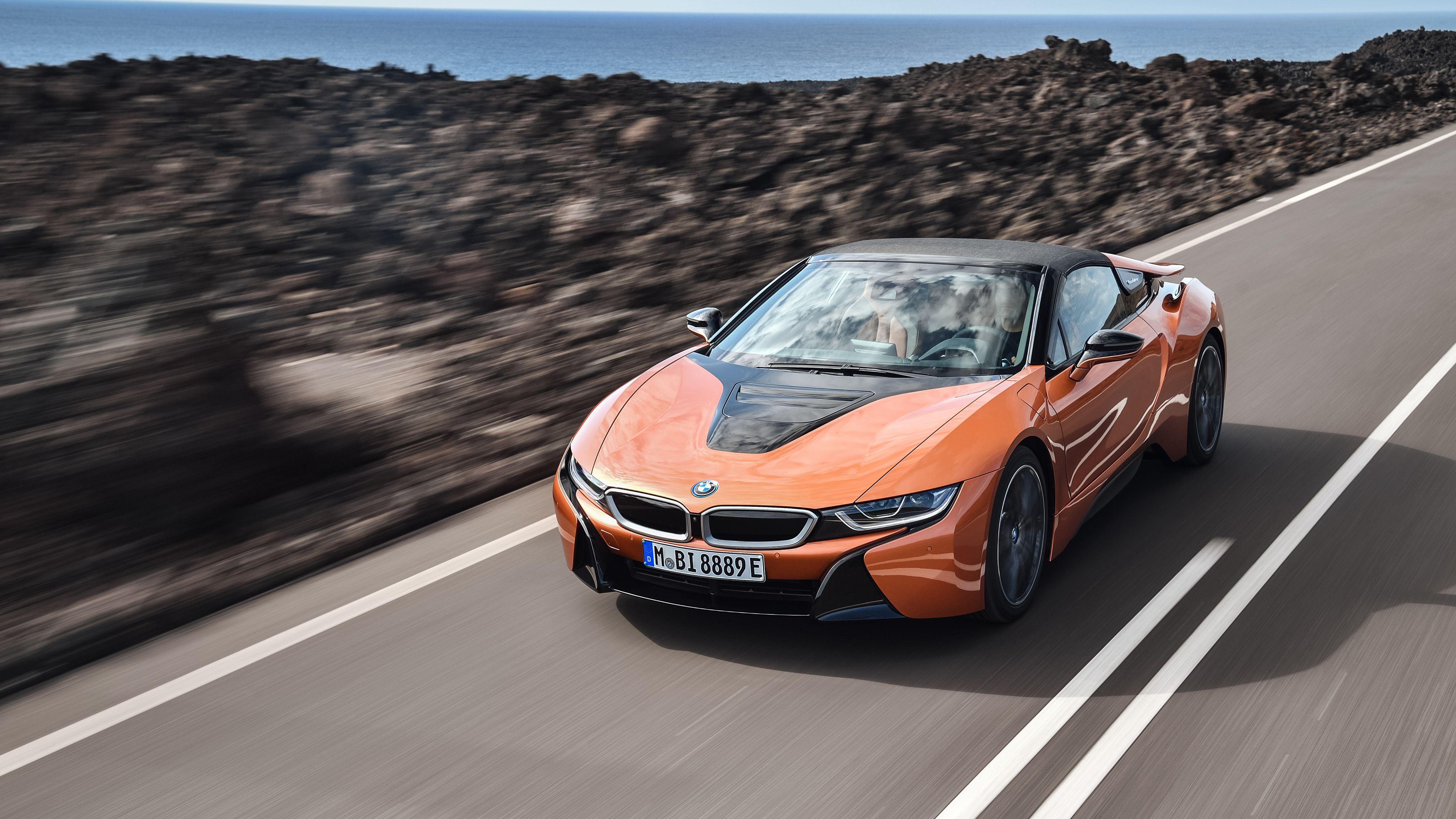 BMW i8 Roadster 4K Wallpaper. HD Car Wallpaper