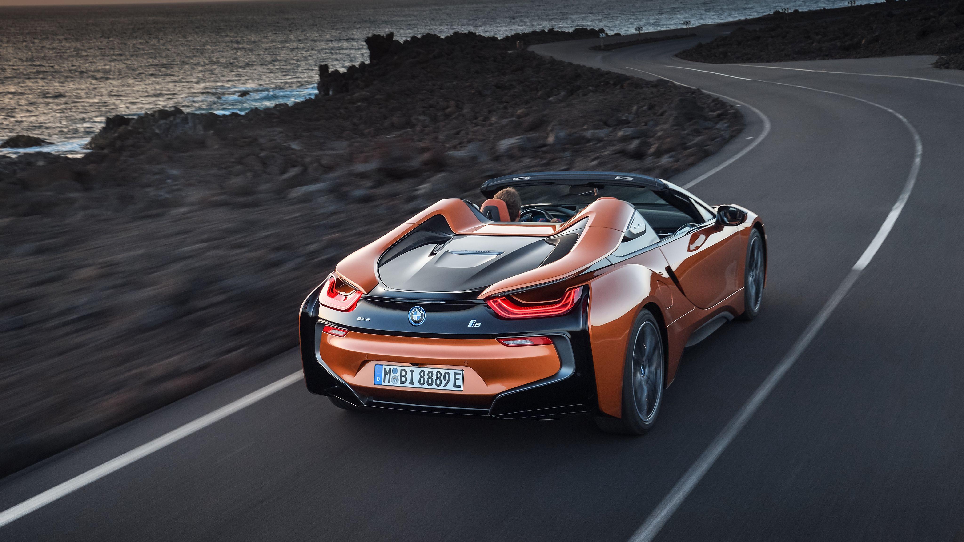 BMW i8 Roadster 4K 2 Wallpaper. HD Car Wallpaper