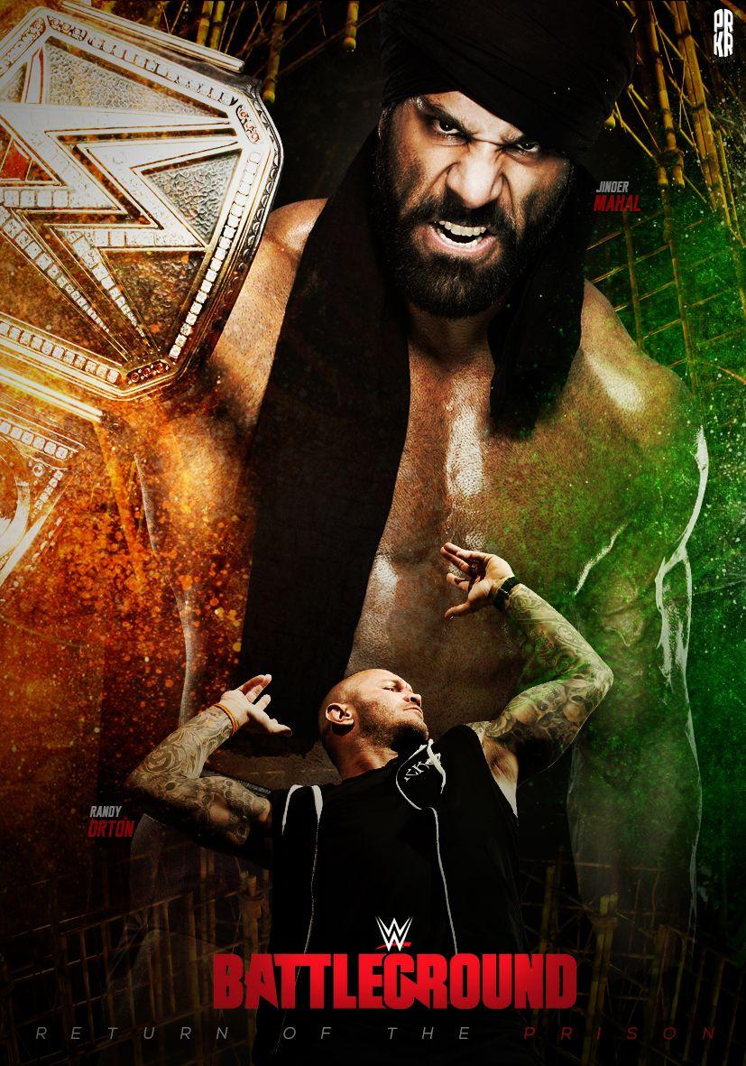 Jinder Mahal vs Randy Orton