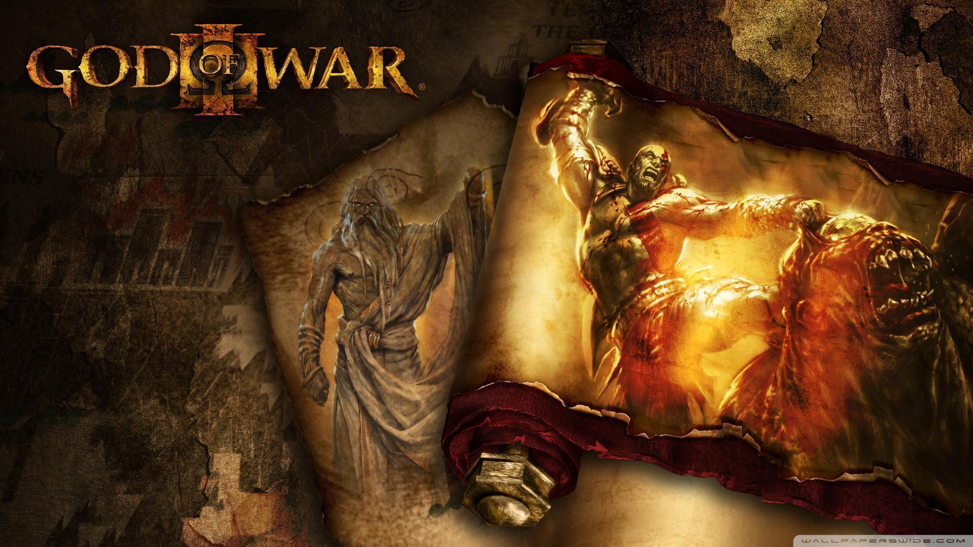 God Of War III, 2 HD desktop wallpaper, Widescreen, High