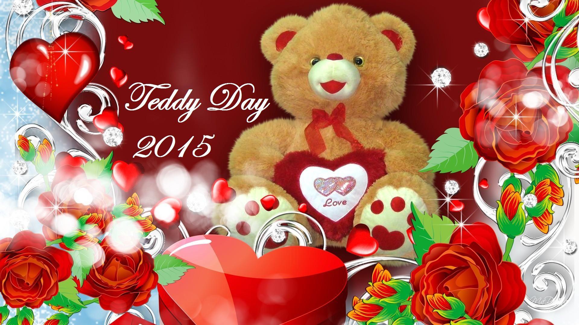 Teddy Day SMS HD Wallpaper Quotes Image Wishes Status. Happy