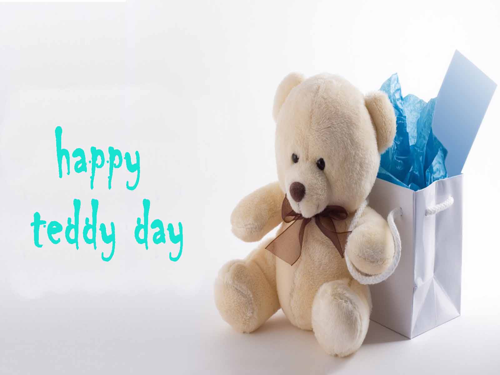 Download Happy teddy day HD wallpaper