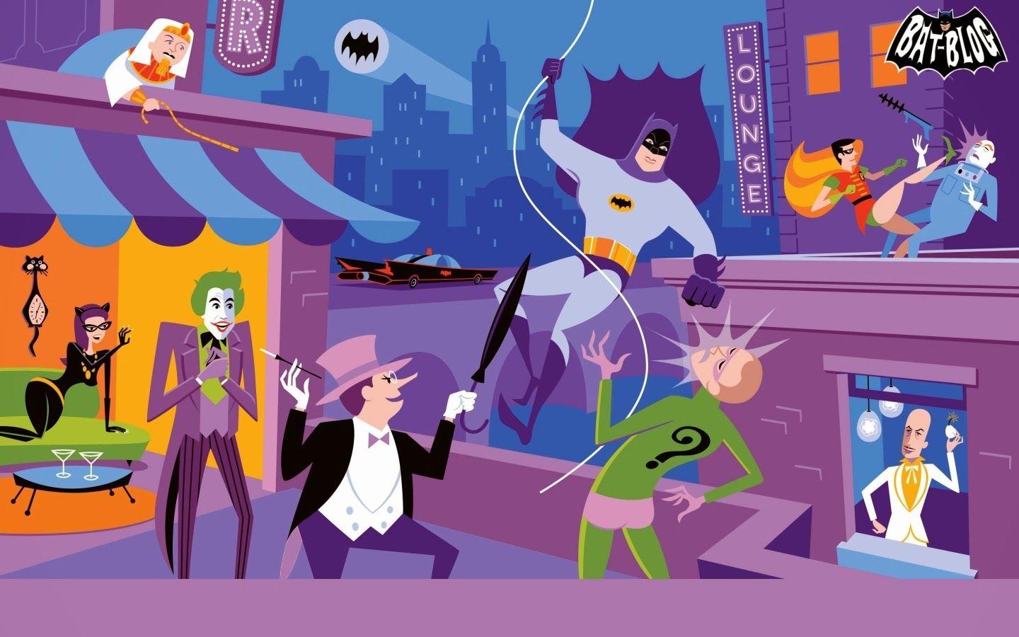 YEARS OF BATMAN Wallpaper BATMAN TV Series Art