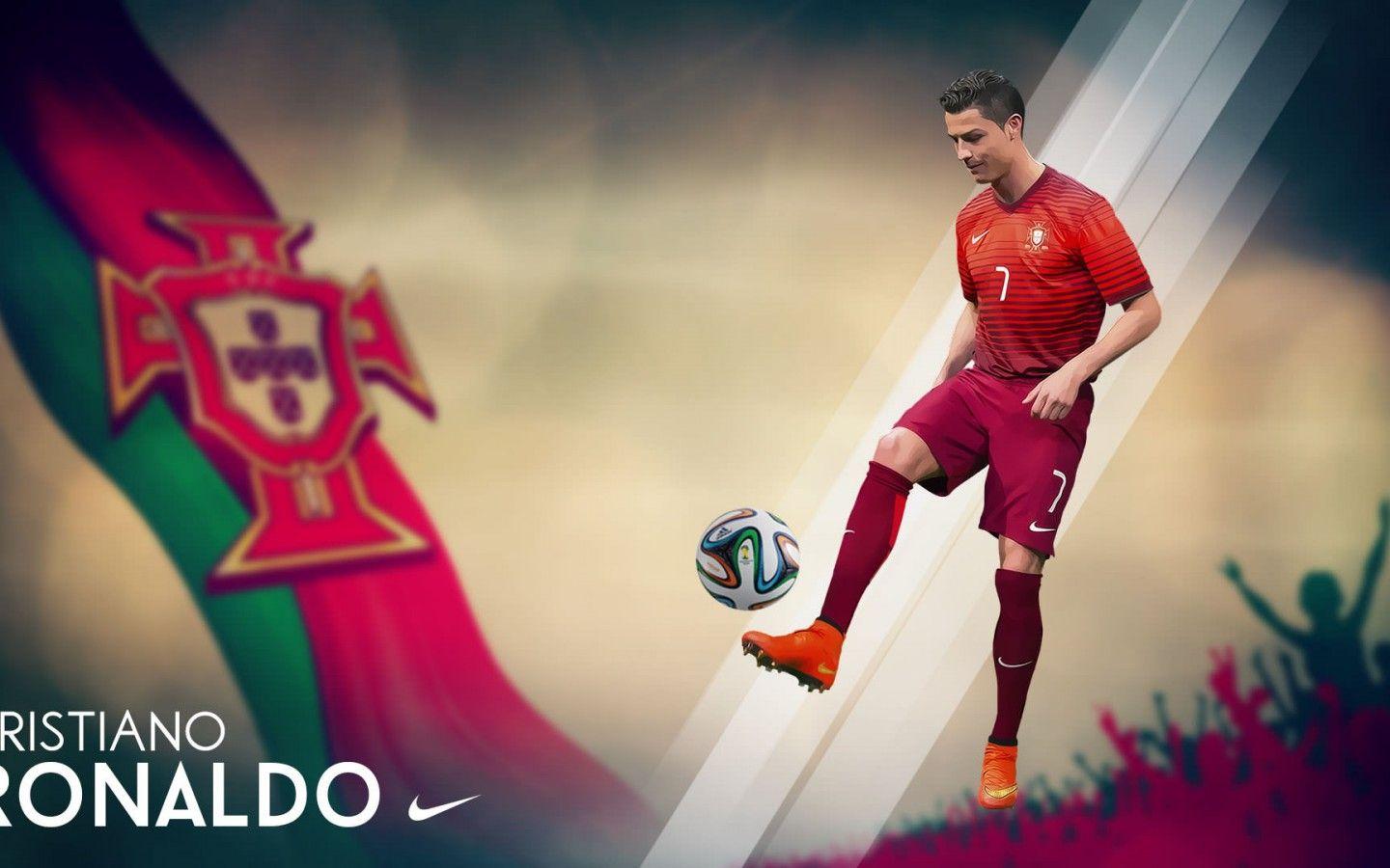 Cristiano Ronaldo Portugal FIFA World Cup 2014 Wallpaper