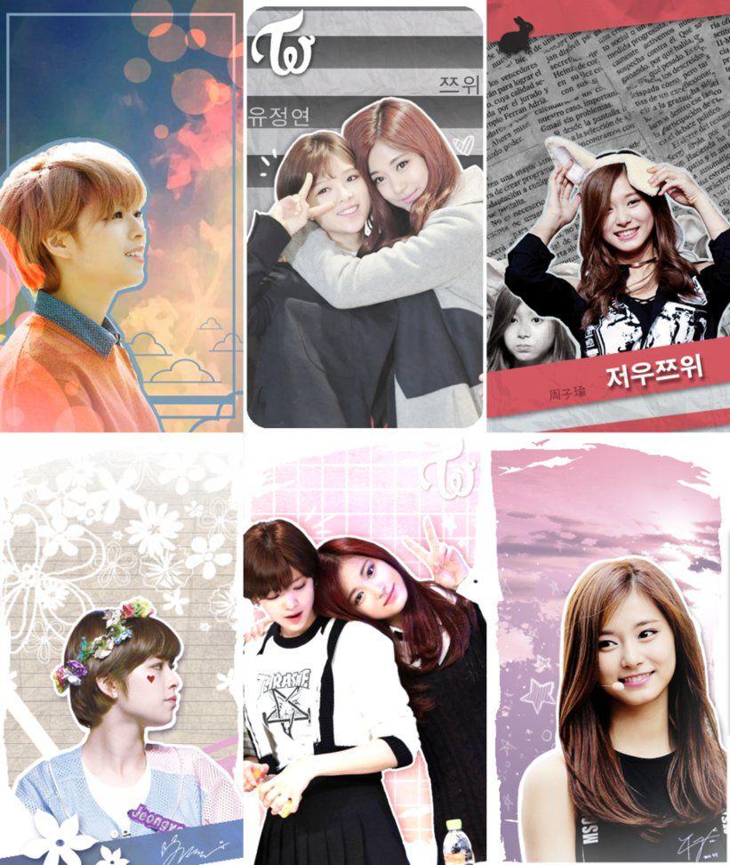 Jeongyeon and Tzuyu Twice iPhone Wallpapers by Arkay9.