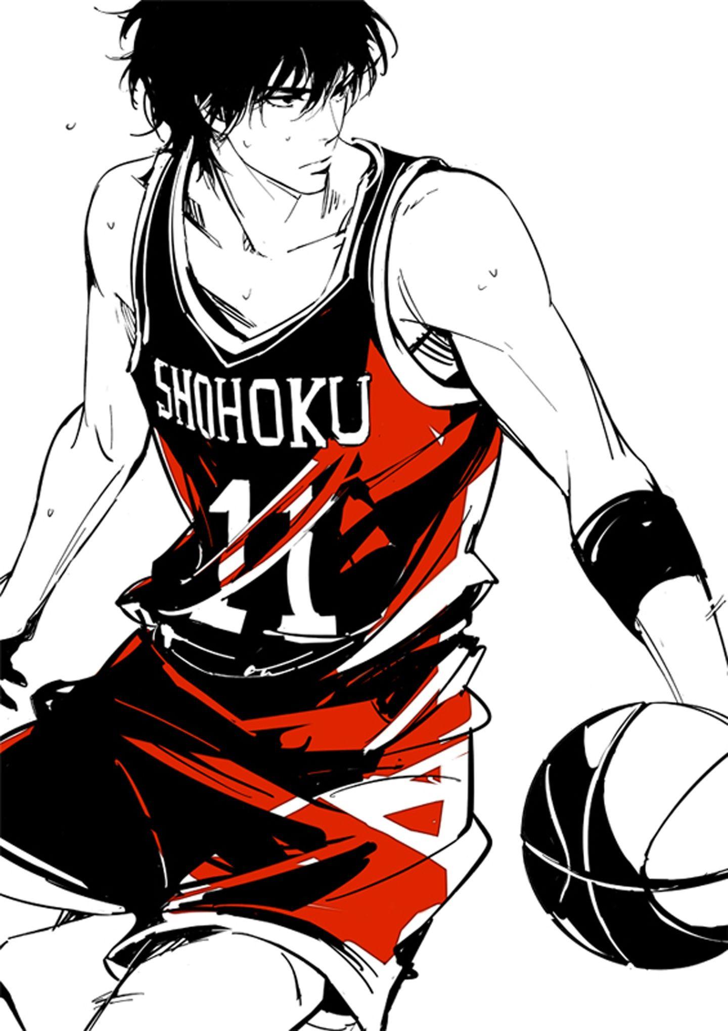 Slam dunk character rukawa kaede wallpaperx2039