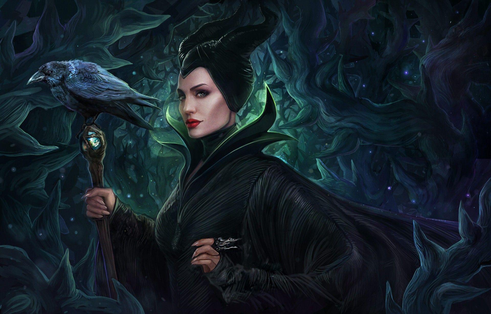Disney's Evil Maleficent Wallpaper