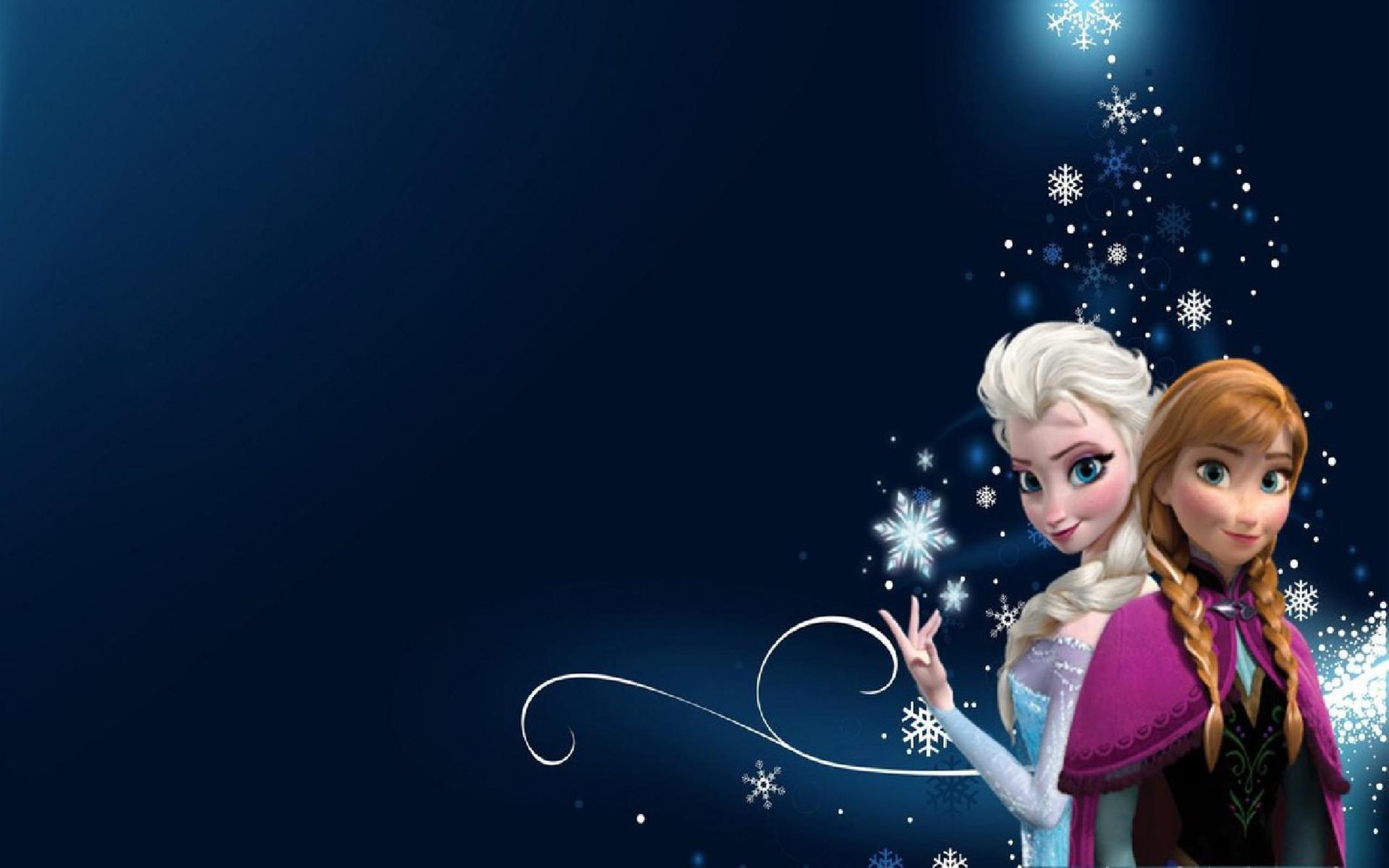 Frozen Fever Elsa Anna Wallpaper