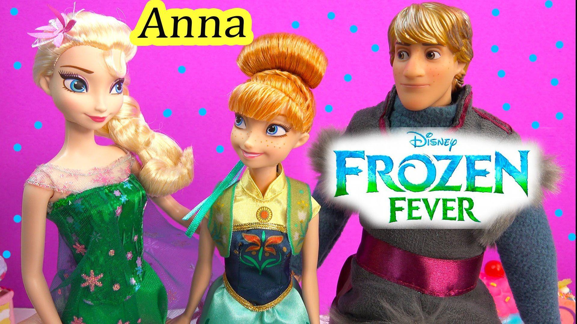 FROZEN FEVER Princess Anna Queen Elsa Birthday Party Doll From New