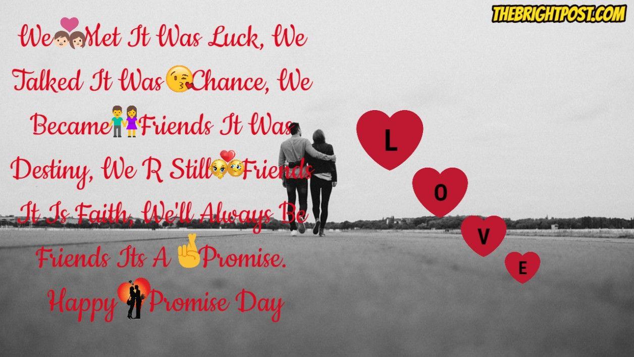 Promise Day Quotes.. Happy Promise Day Wishes.. Happy Promise