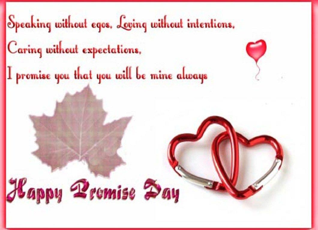 Promise Day Wishes 2018 Valentine Image & Wallpaper