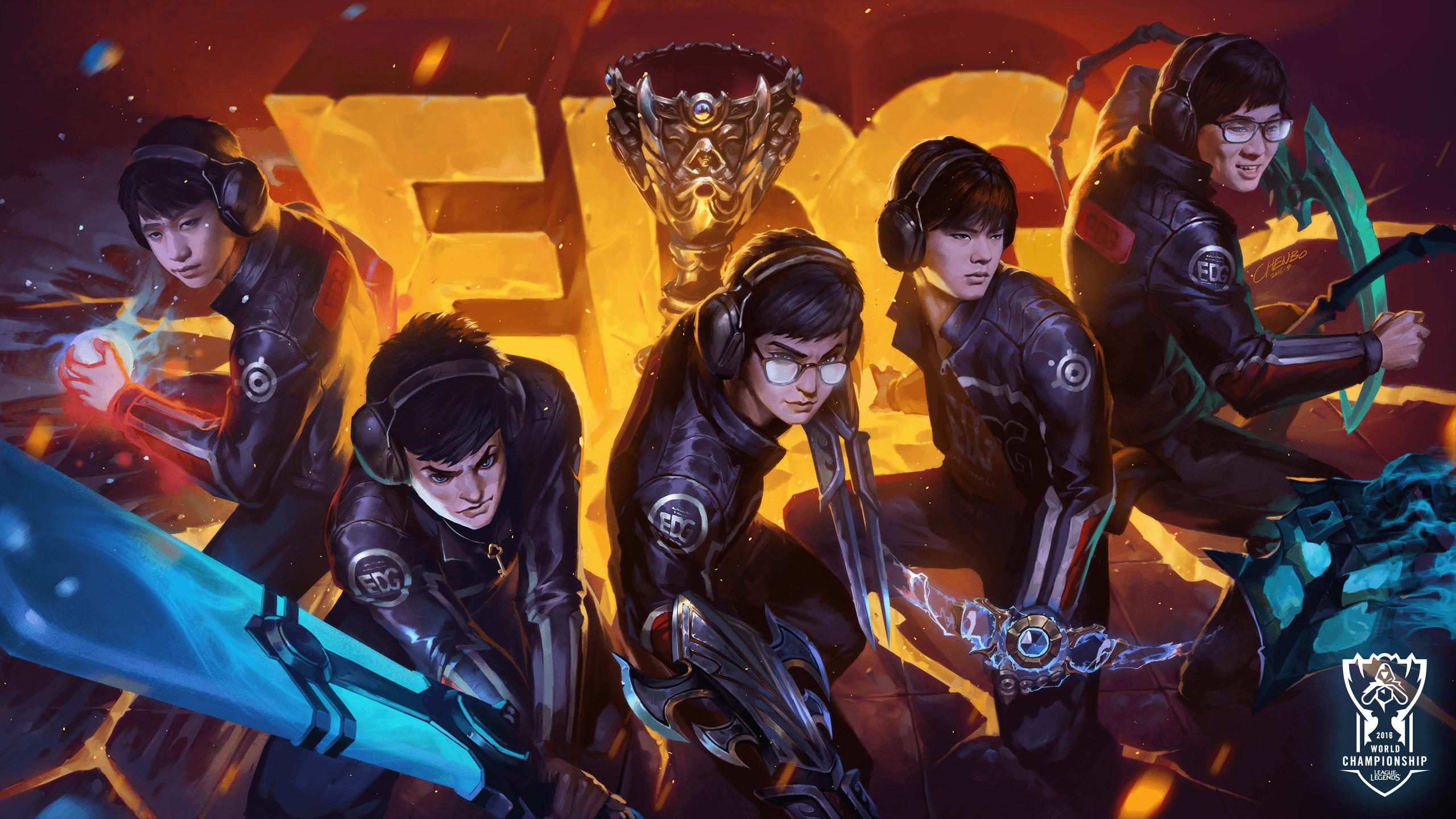 teams. 16 artists. Worlds Wallpaper are Here. League of Legends