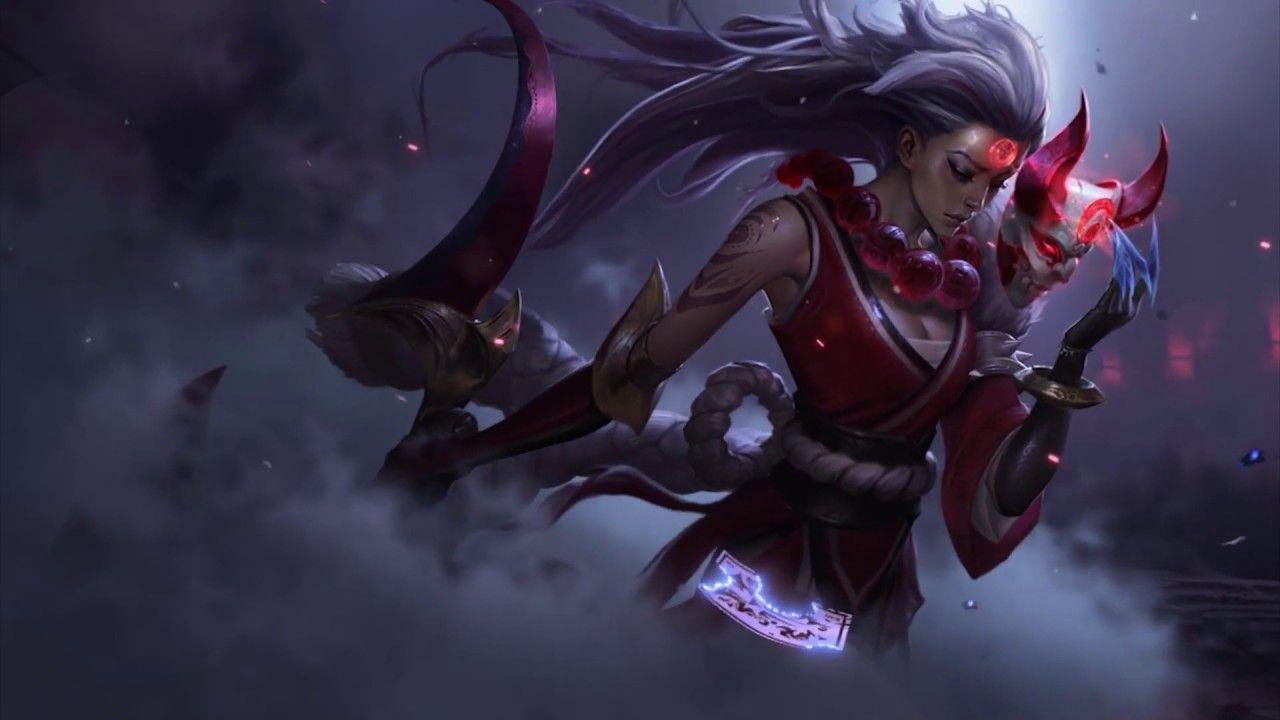Lol Blood Moon Diana Animated Wallpapers