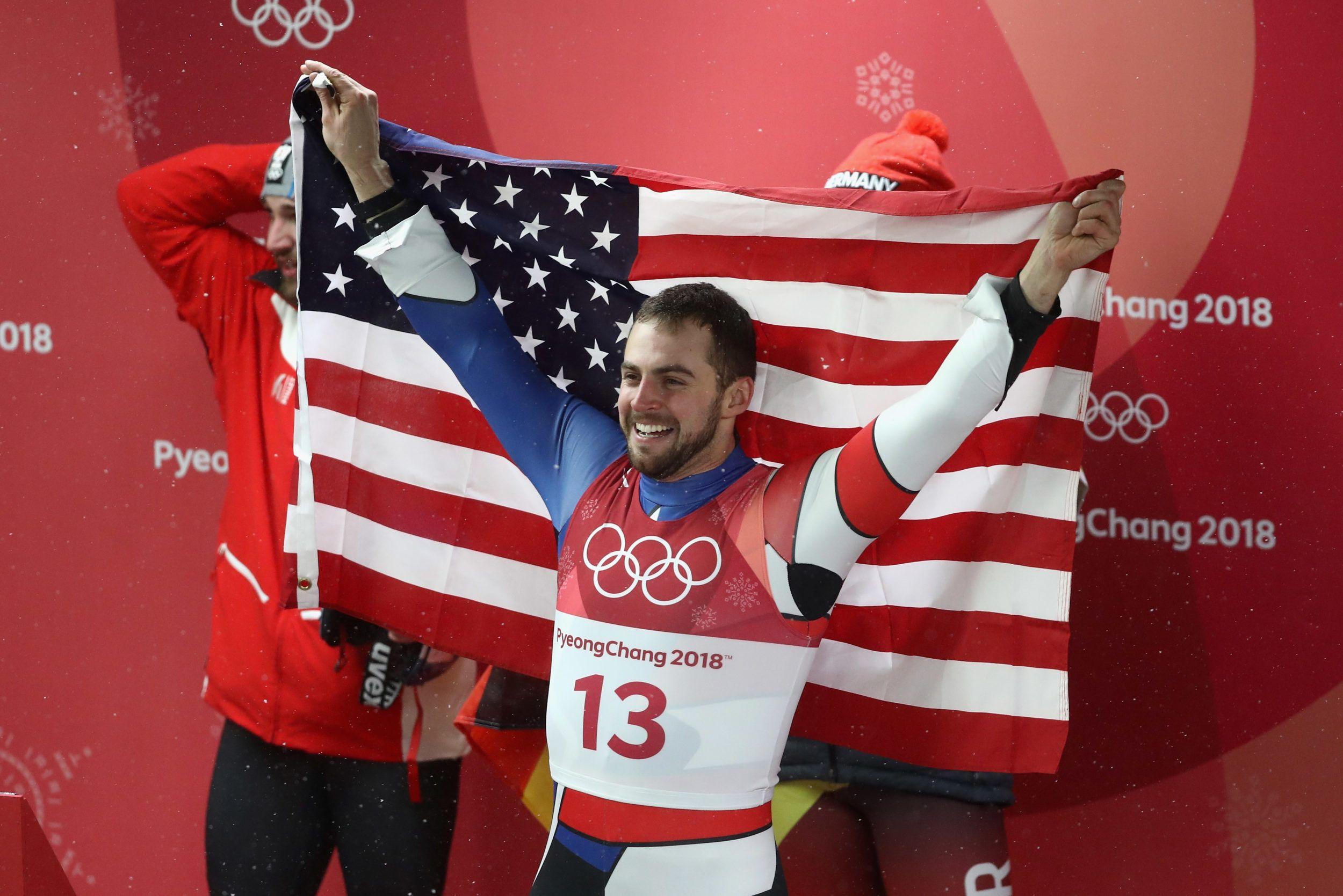 Chris Mazdzer just made U.S. Olympic history with a singles luge medal