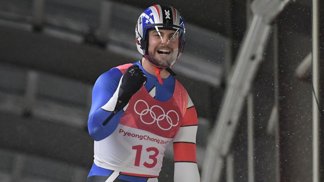 Mazdzer Captures 1st Ever Men's Singles Luge Medal For U.S