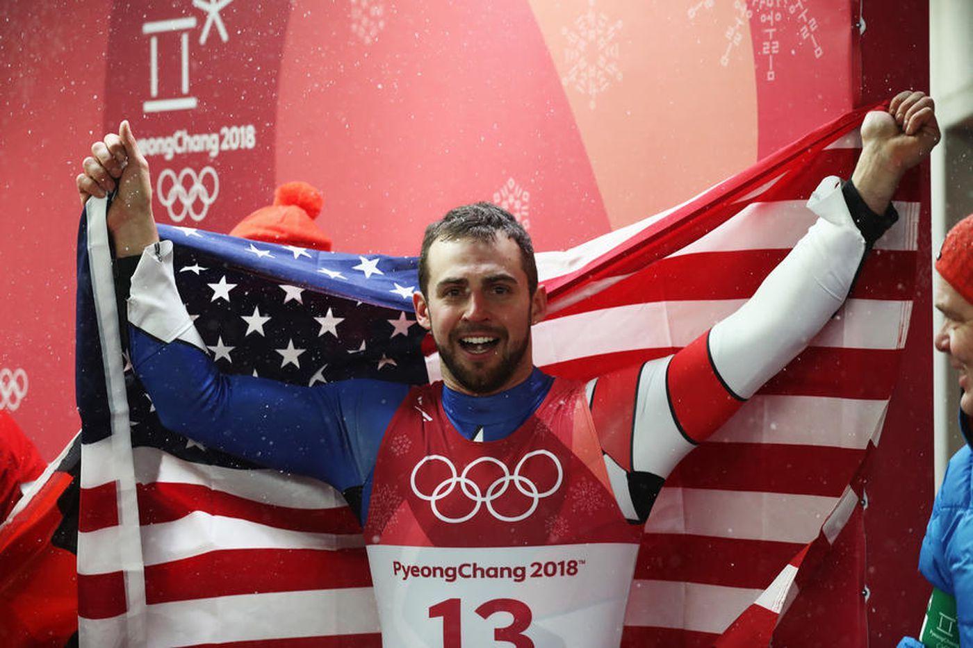 Chris Mazdzer gives U.S. first ever medal in luge with a stunning