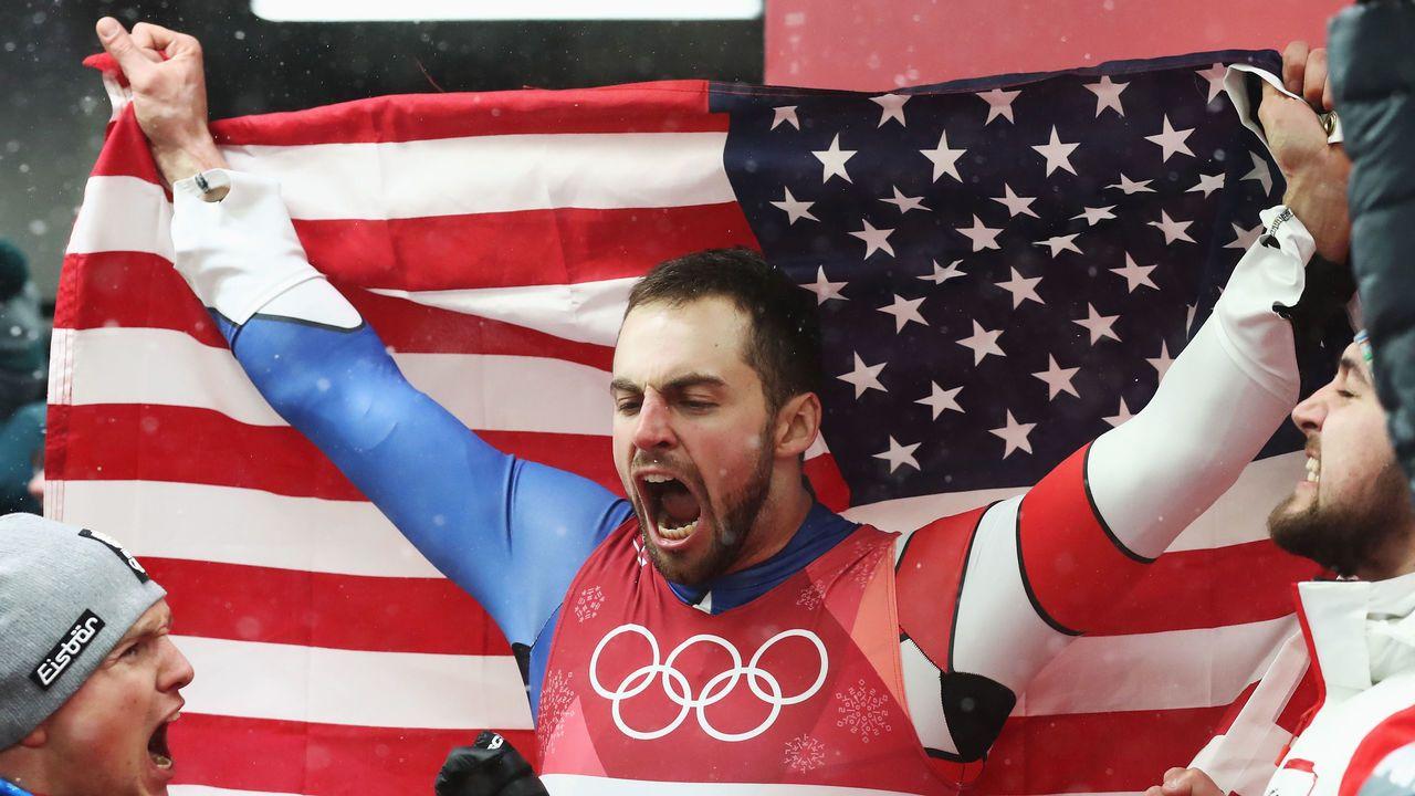 Mazdzer Captures 1st Ever Men's Singles Luge Medal For U.S