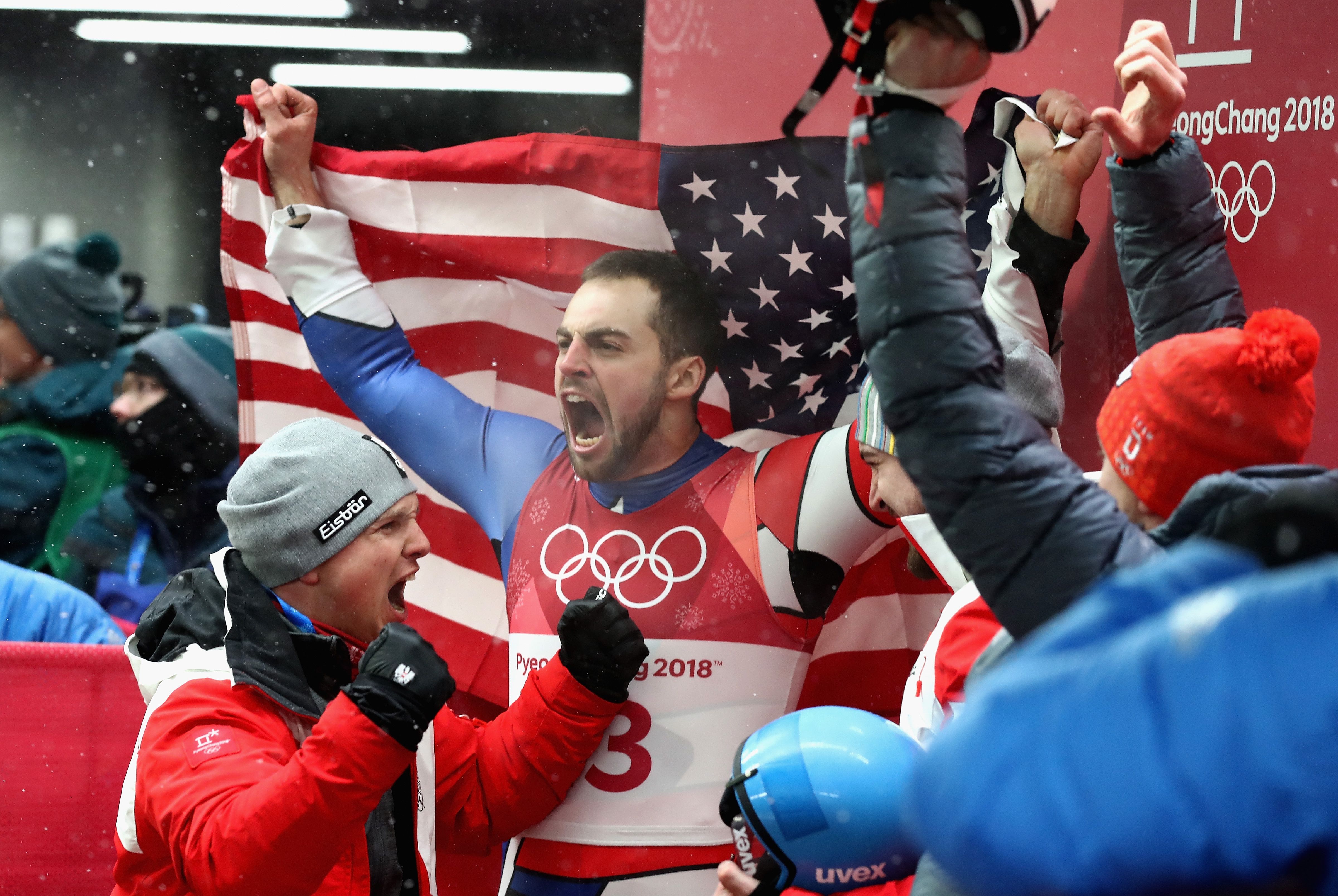 Chris Mazdzer makes history with silver medal, first ever for U.S