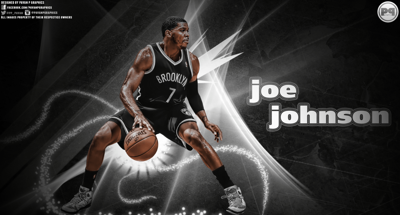 Joe Johnson Brooklyn Nets Wallpaper