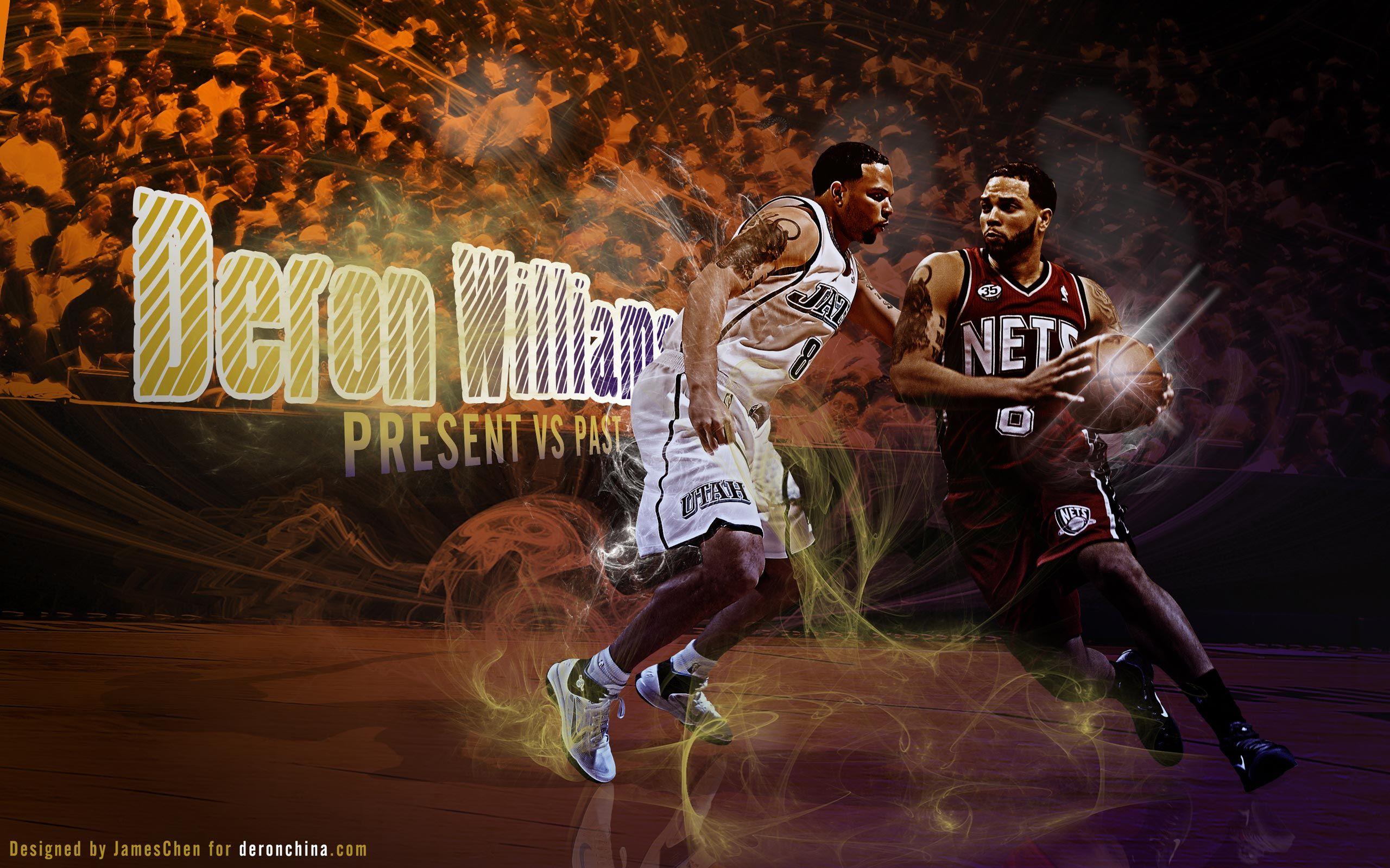Deron Williams Past And Present 2560 × 1600 Wallpapers.