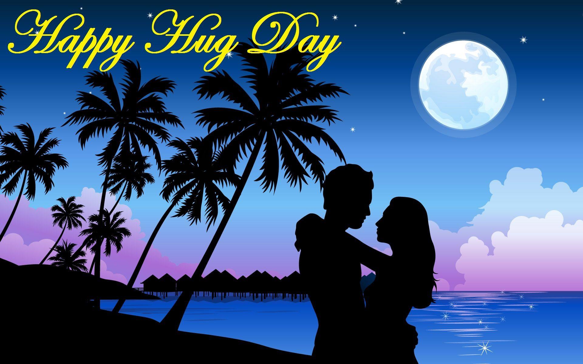Hug Day HD Wallpaper