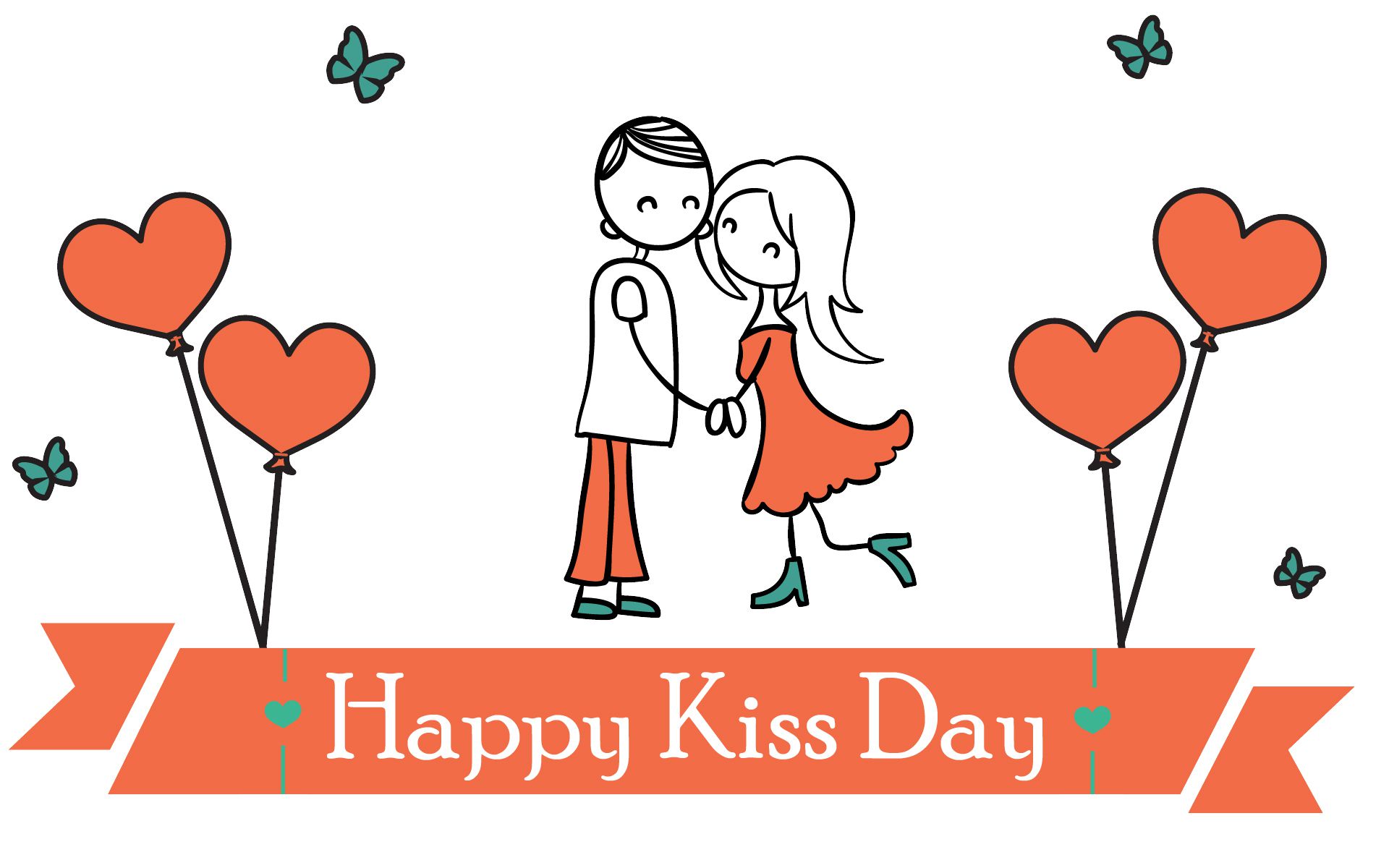 Kiss Day Wallpaper for Mobile & Desktop