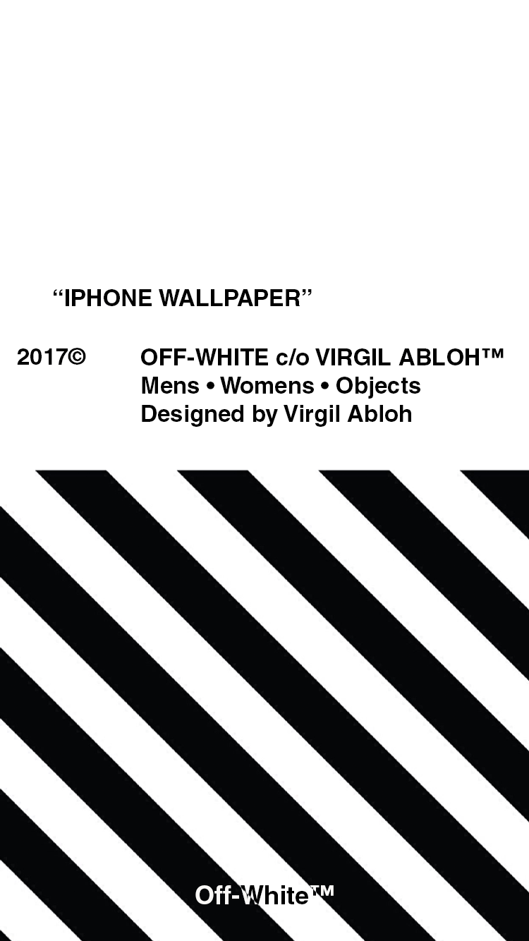 Art Made An Off White Wallpaper For IPhones. Reflection Of Your