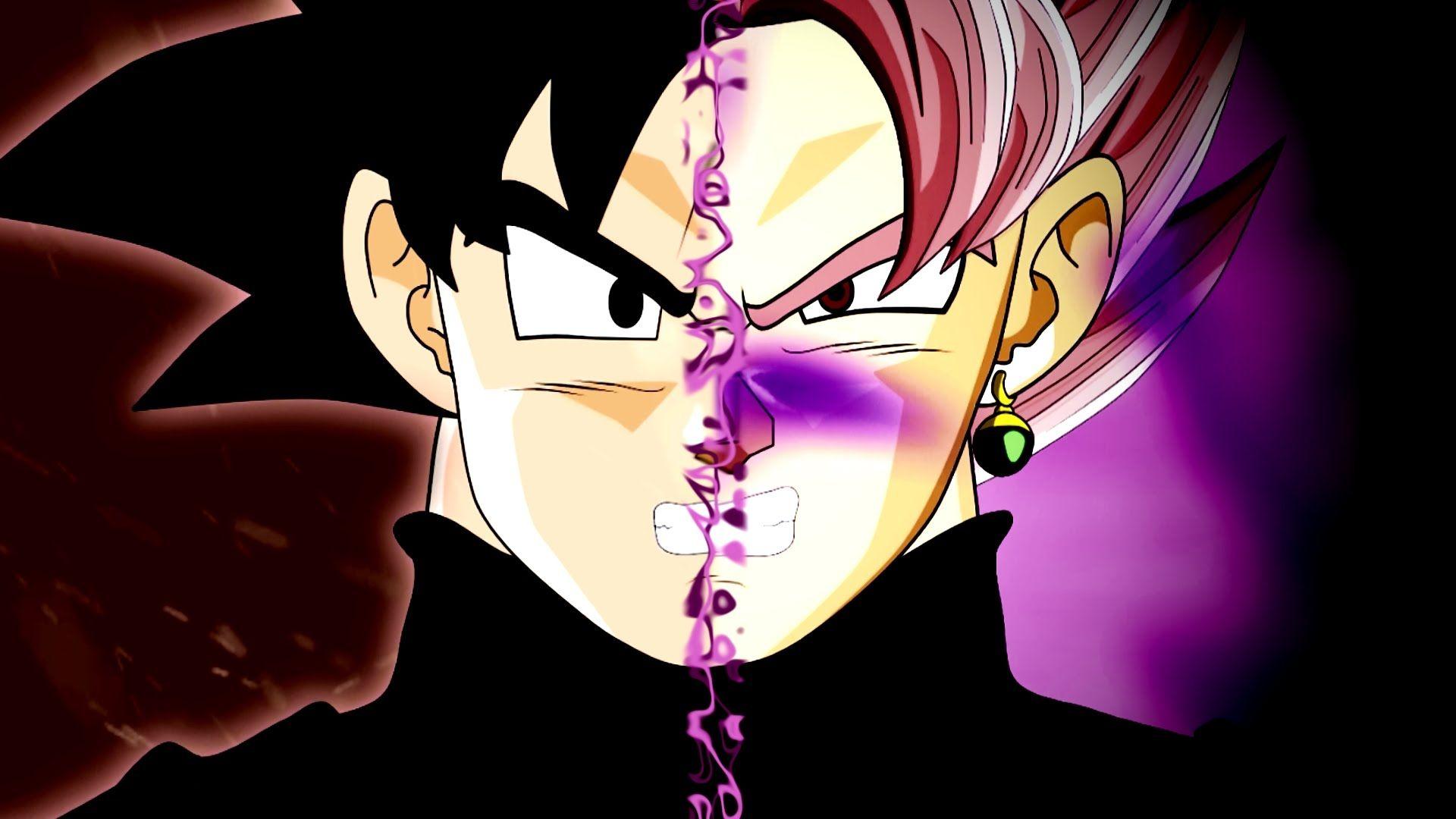 Black Goku Super Saiyan Rose Transformation