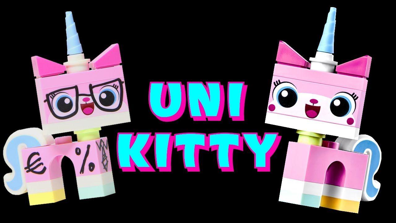 LEGO Movie Uni Kitty & Biznis Kitty Comparison. Lego