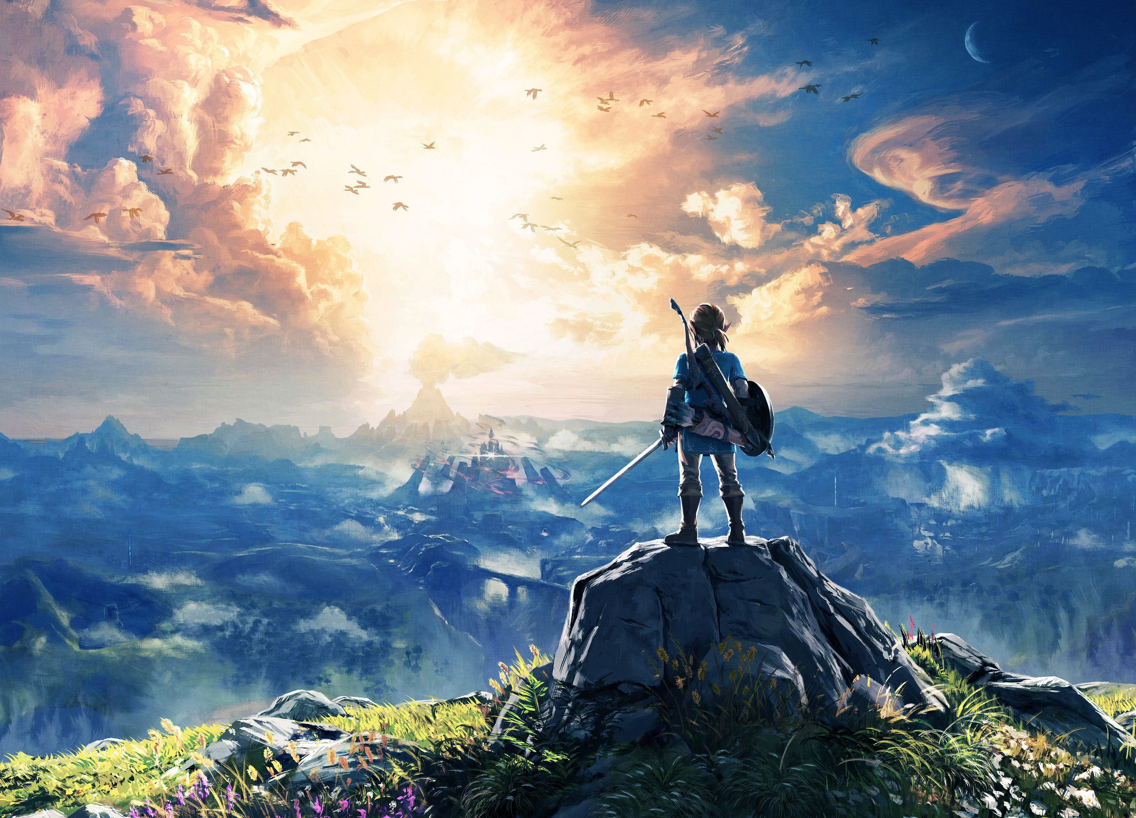 The Legend of Zelda Breath of The Wild Games Wallpaper HD