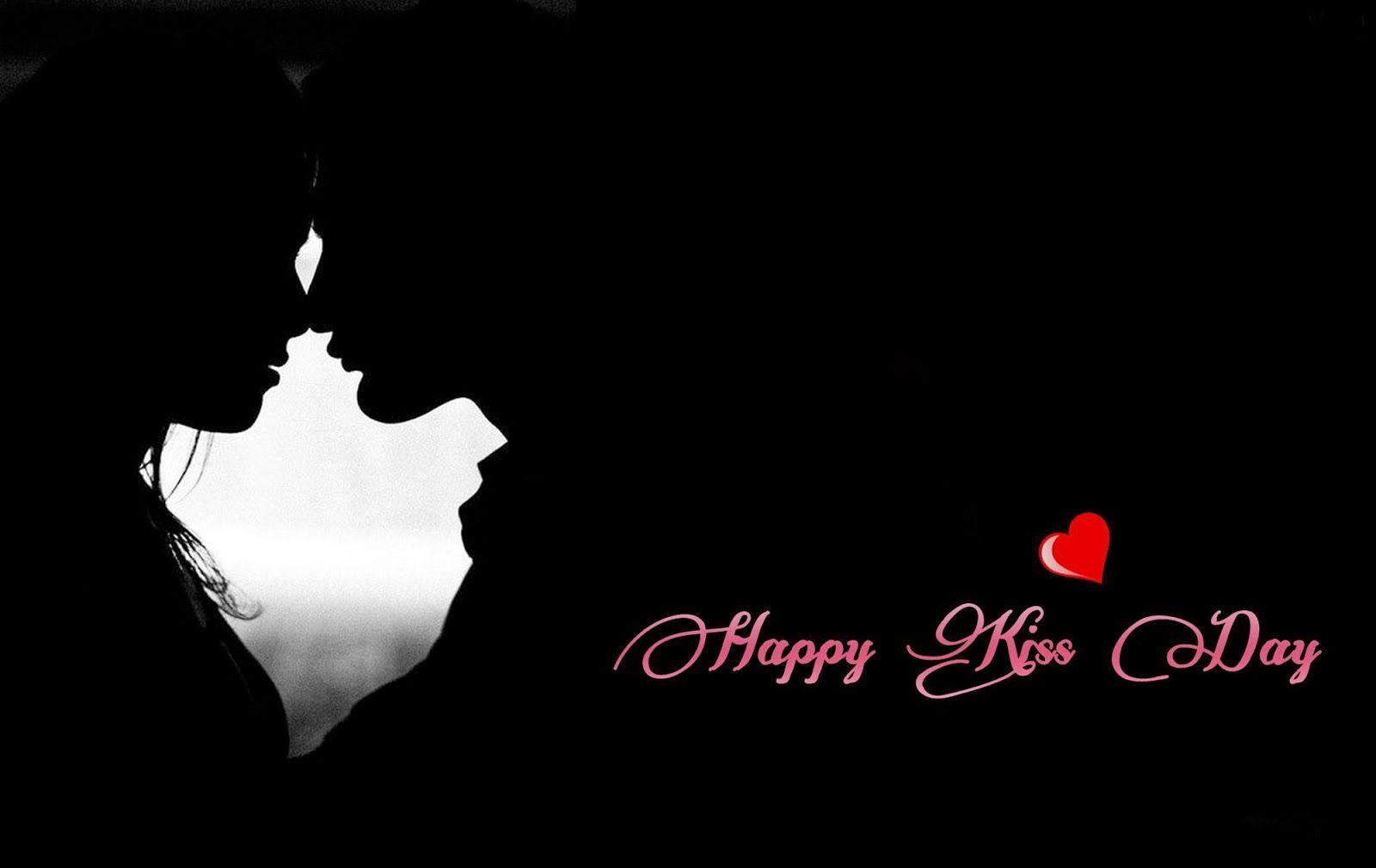 Cute and Best Loved Wallpaper and SmS: More Kiss Day Wallpaper