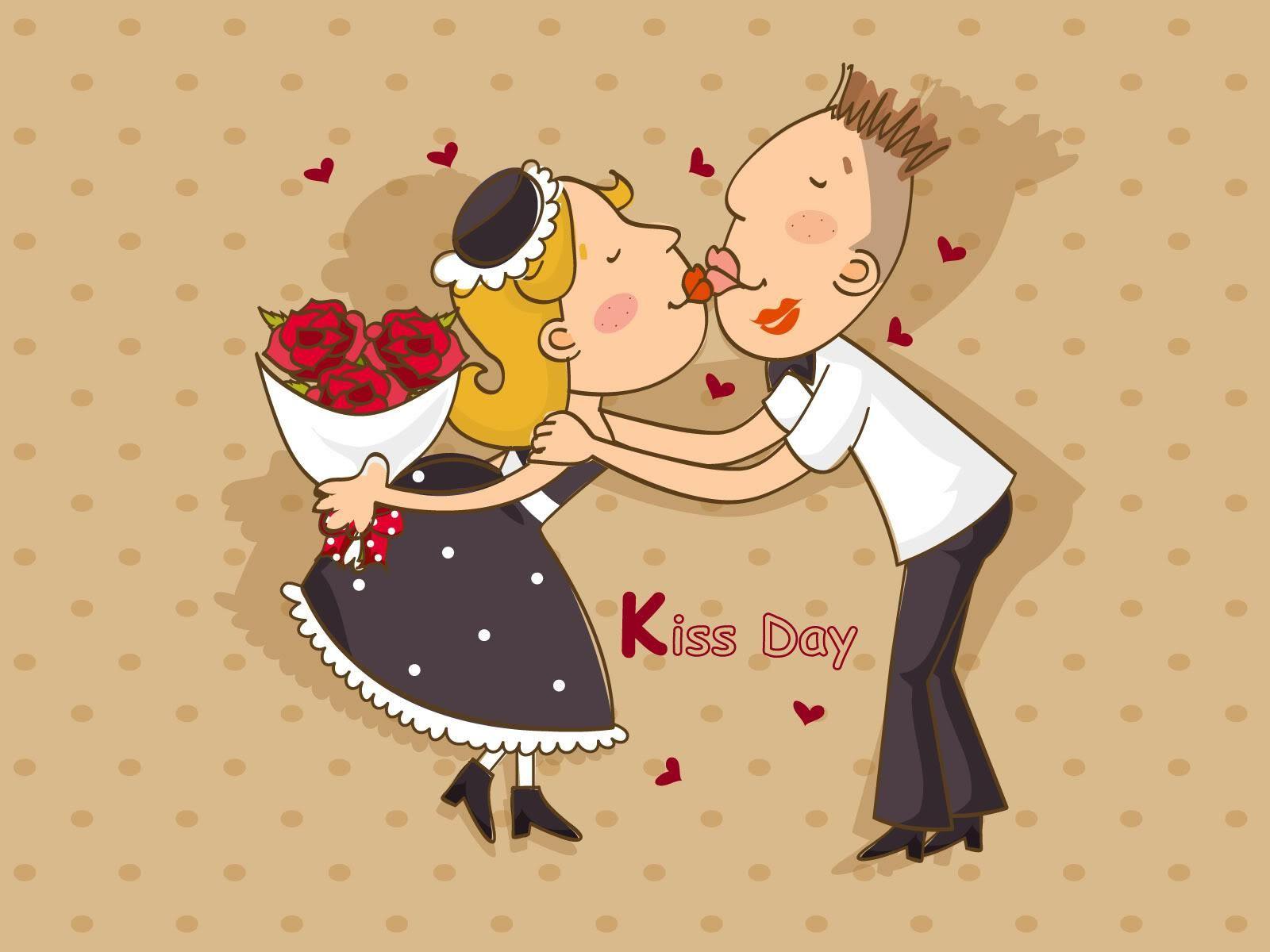 The kiss day wallpaper. The kiss day