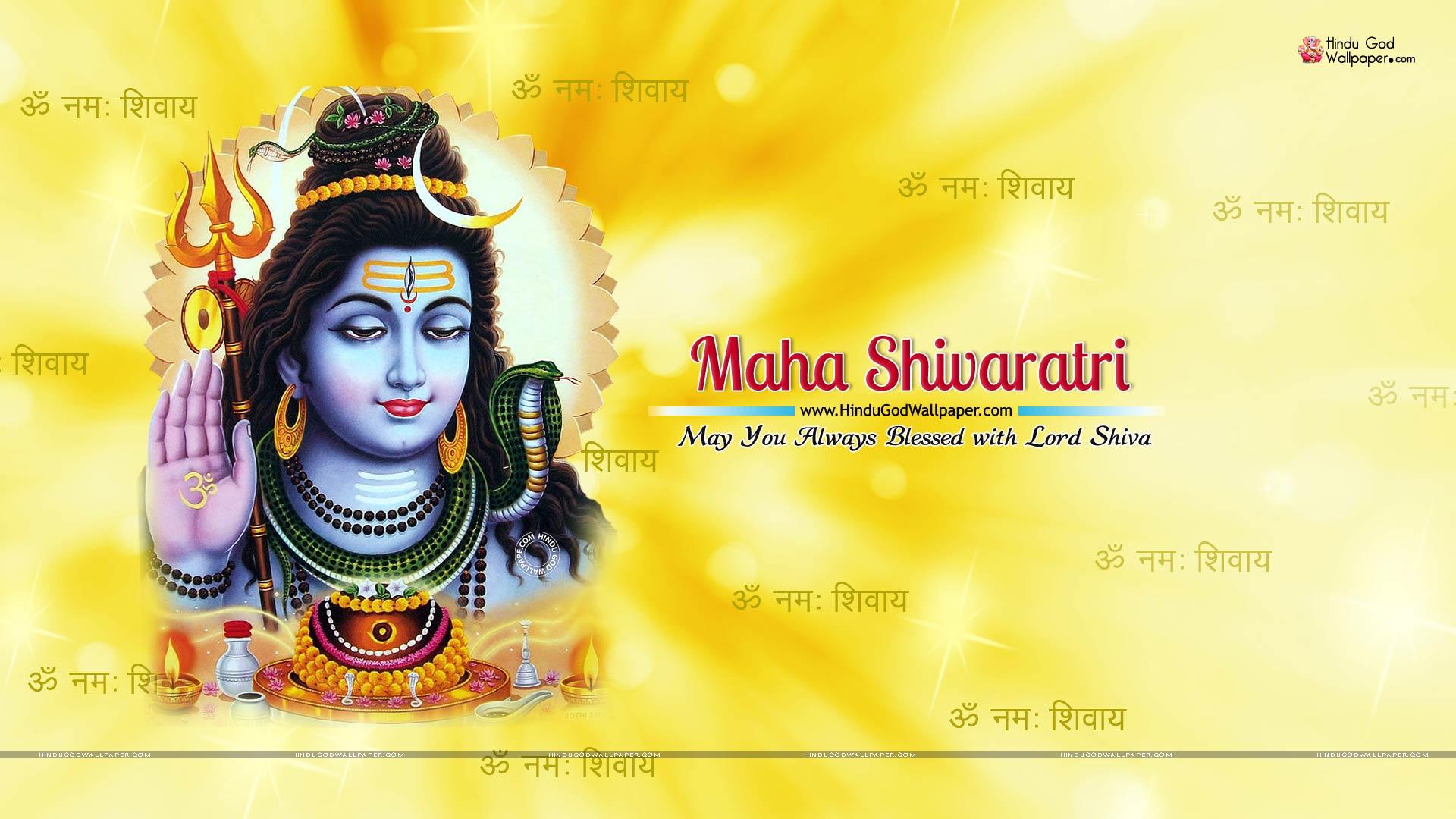 1080p Maha Shivaratri HD Wallpaper Full Size Download