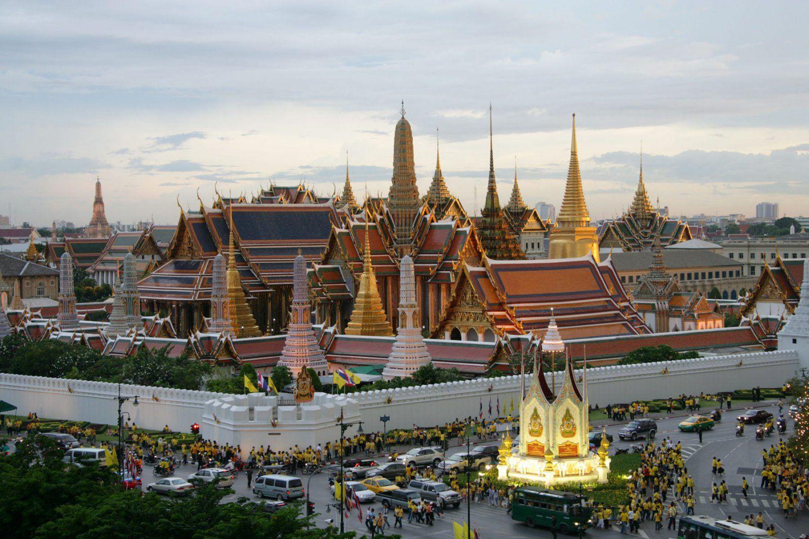 The Grand Palace in Bangkok in Bangkok, Thailand