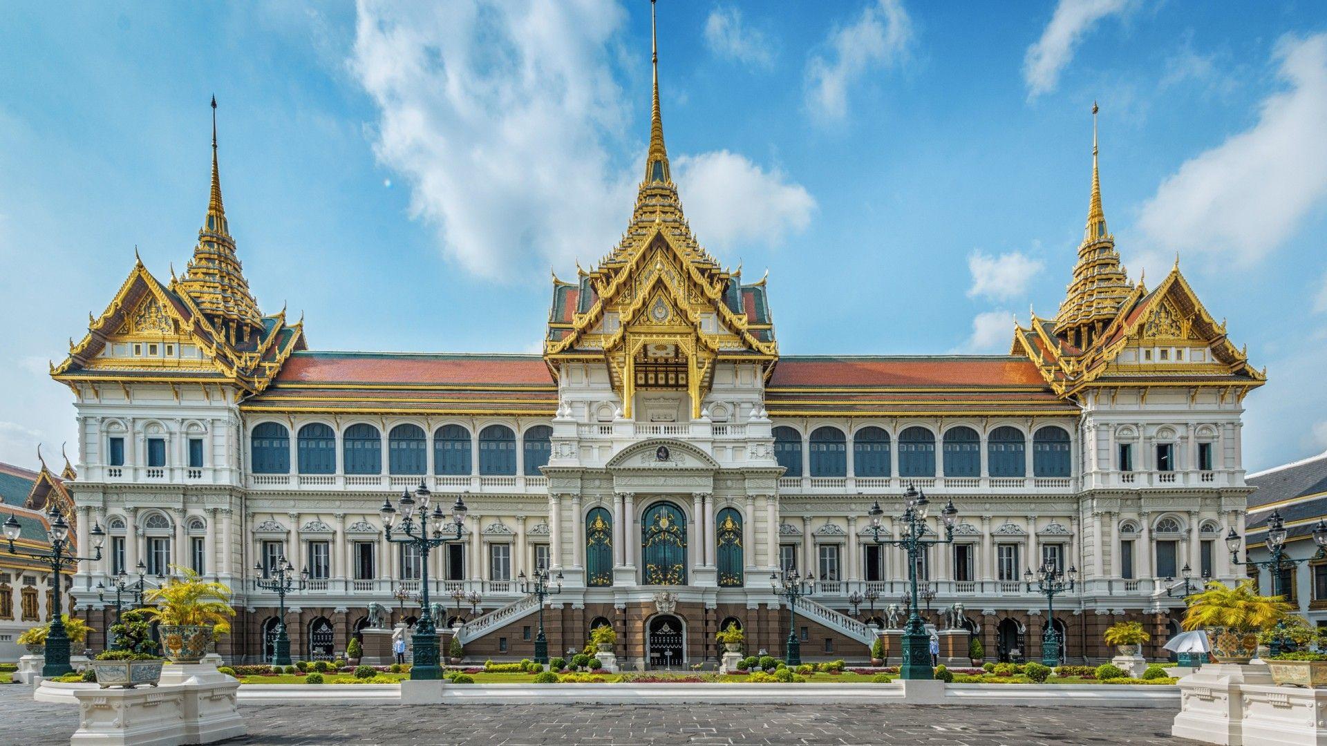 Grand Palace Bangkok, Thailand, Wallpaper13.com