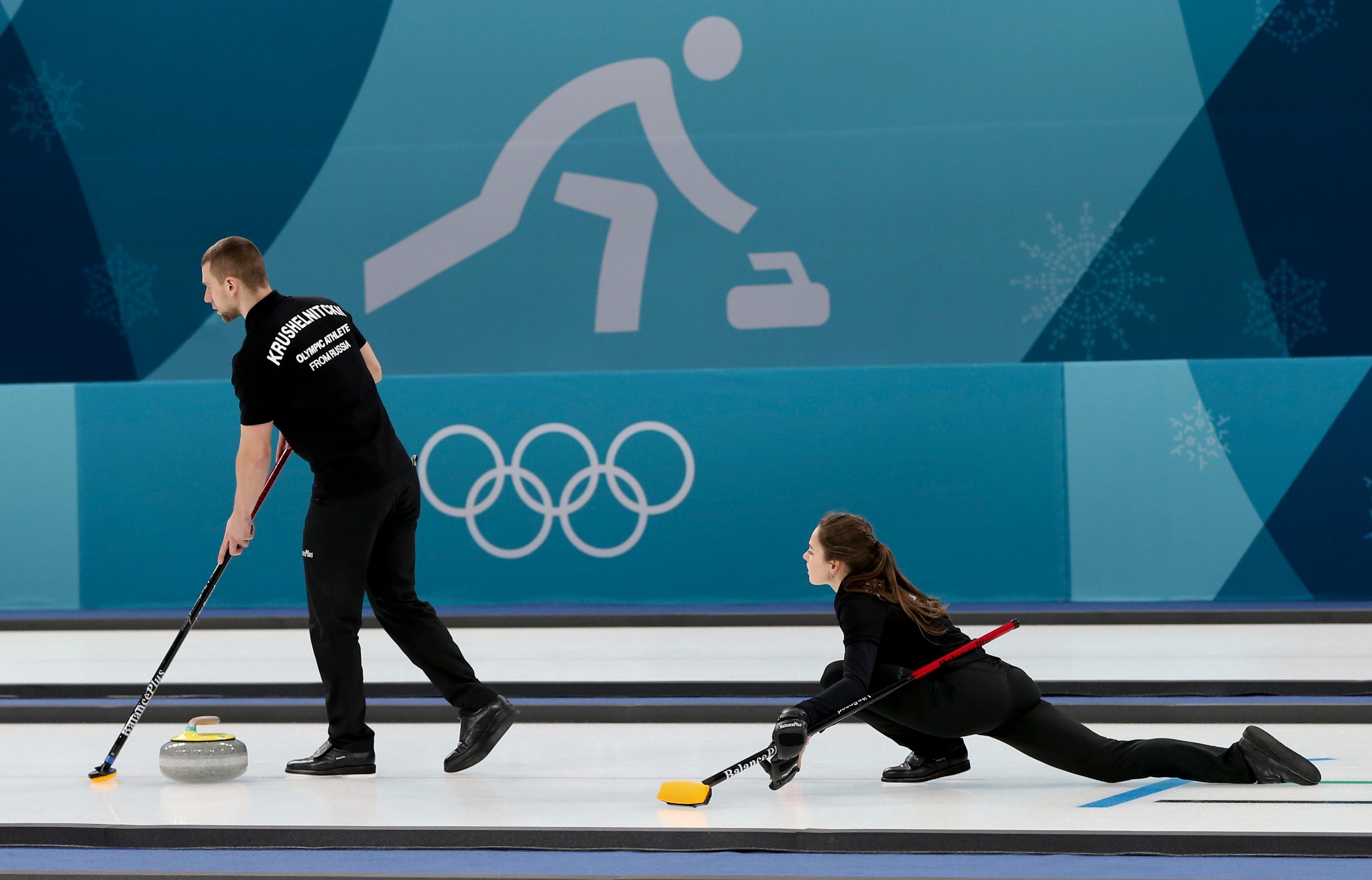 Pyeongchang Olympics begin with mixed doubles curling