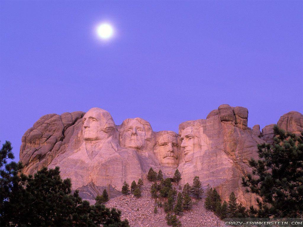 Presidential Portraits Pount Rushmore National monument wallpaper