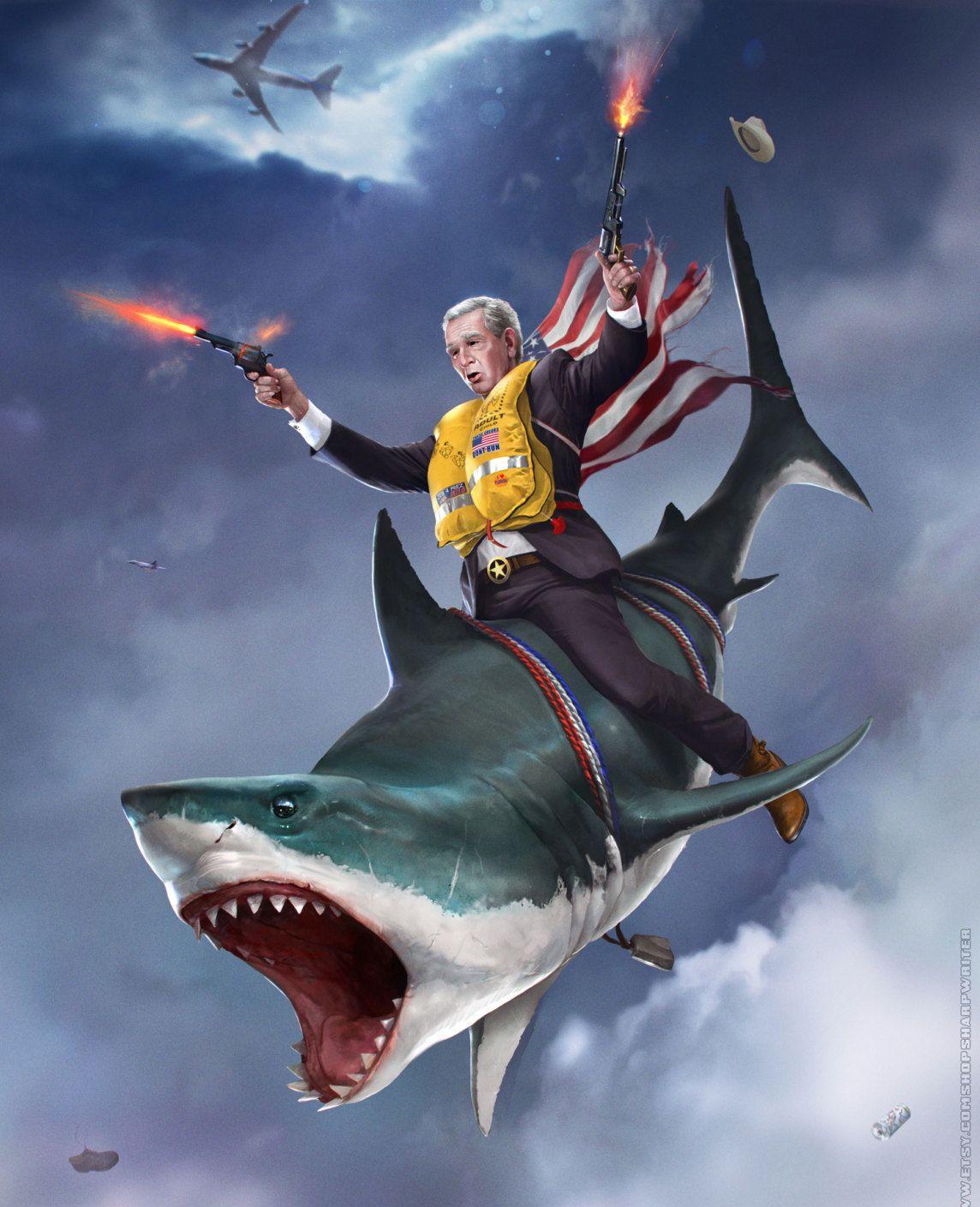 These badass presidential portraits are the most American thing ever
