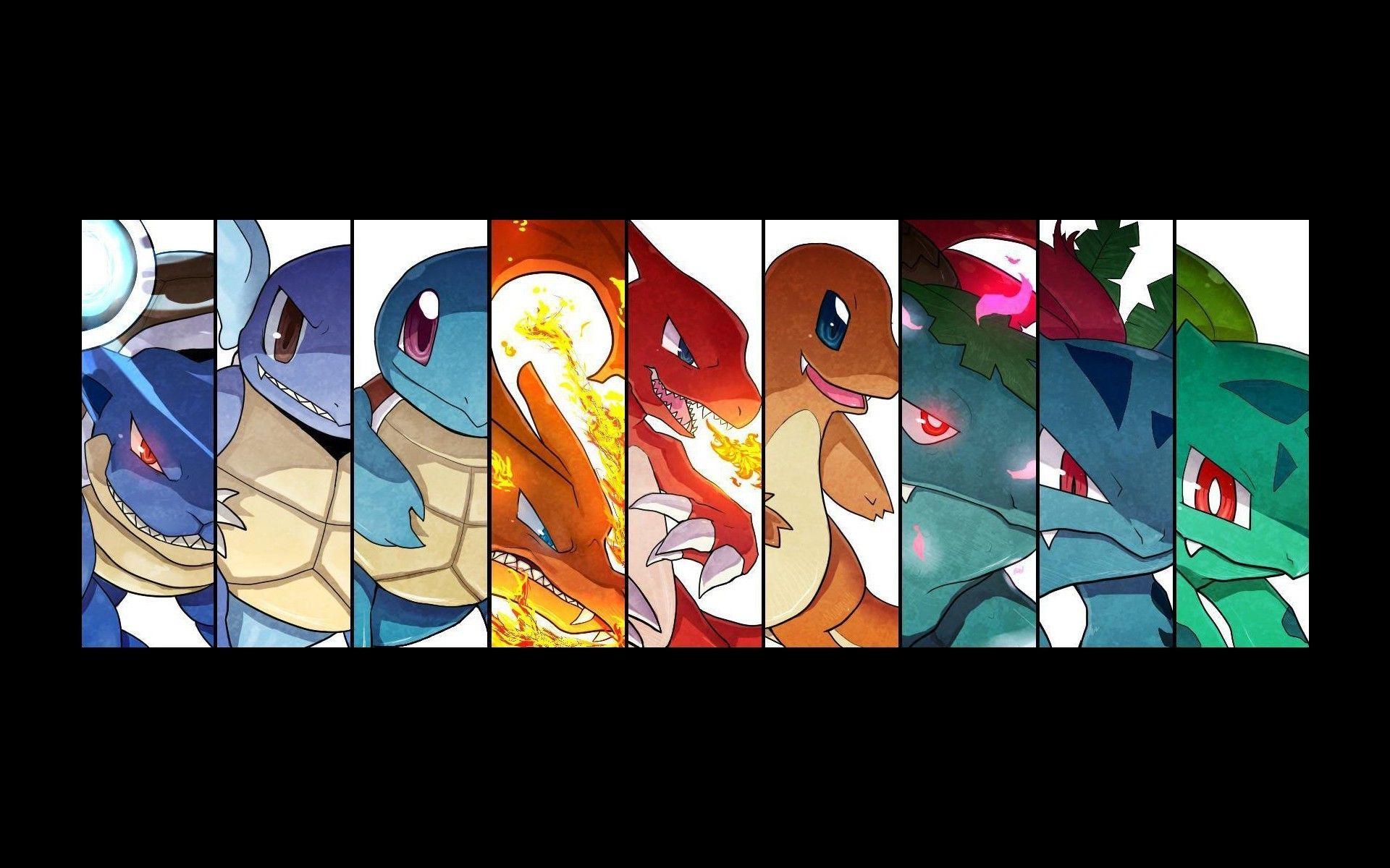 Ivysaur, Charmeleon, Pokemon, Charizard, Pokemon First Generation Wallpaper HD / Desktop and Mobile Background