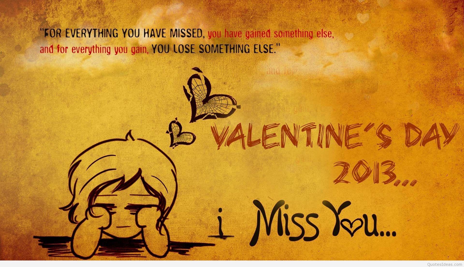 Valentines quotes sad day Sad Valentine