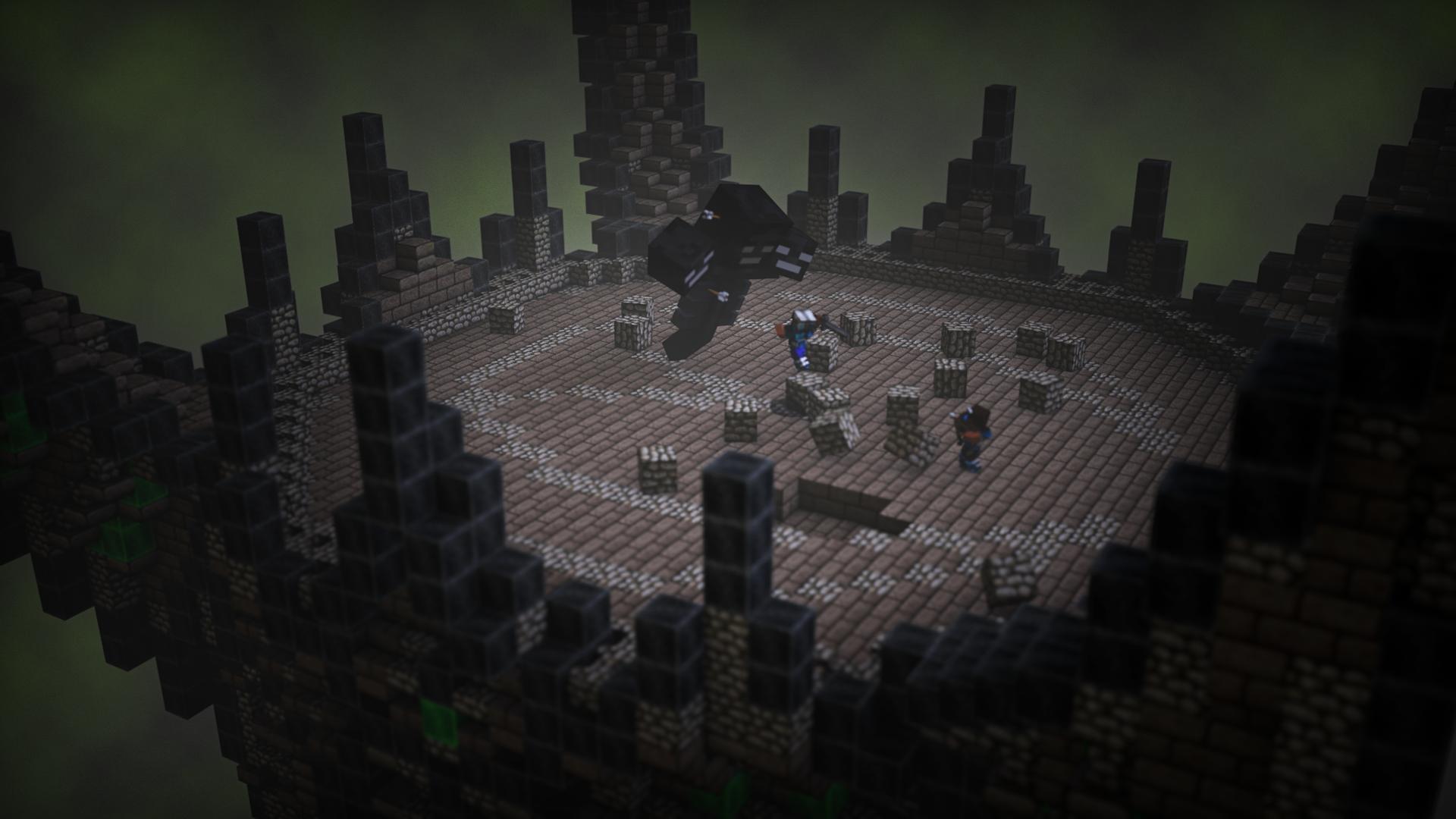 Minecraft: Wither's Challenge. Hypixel Server and Maps