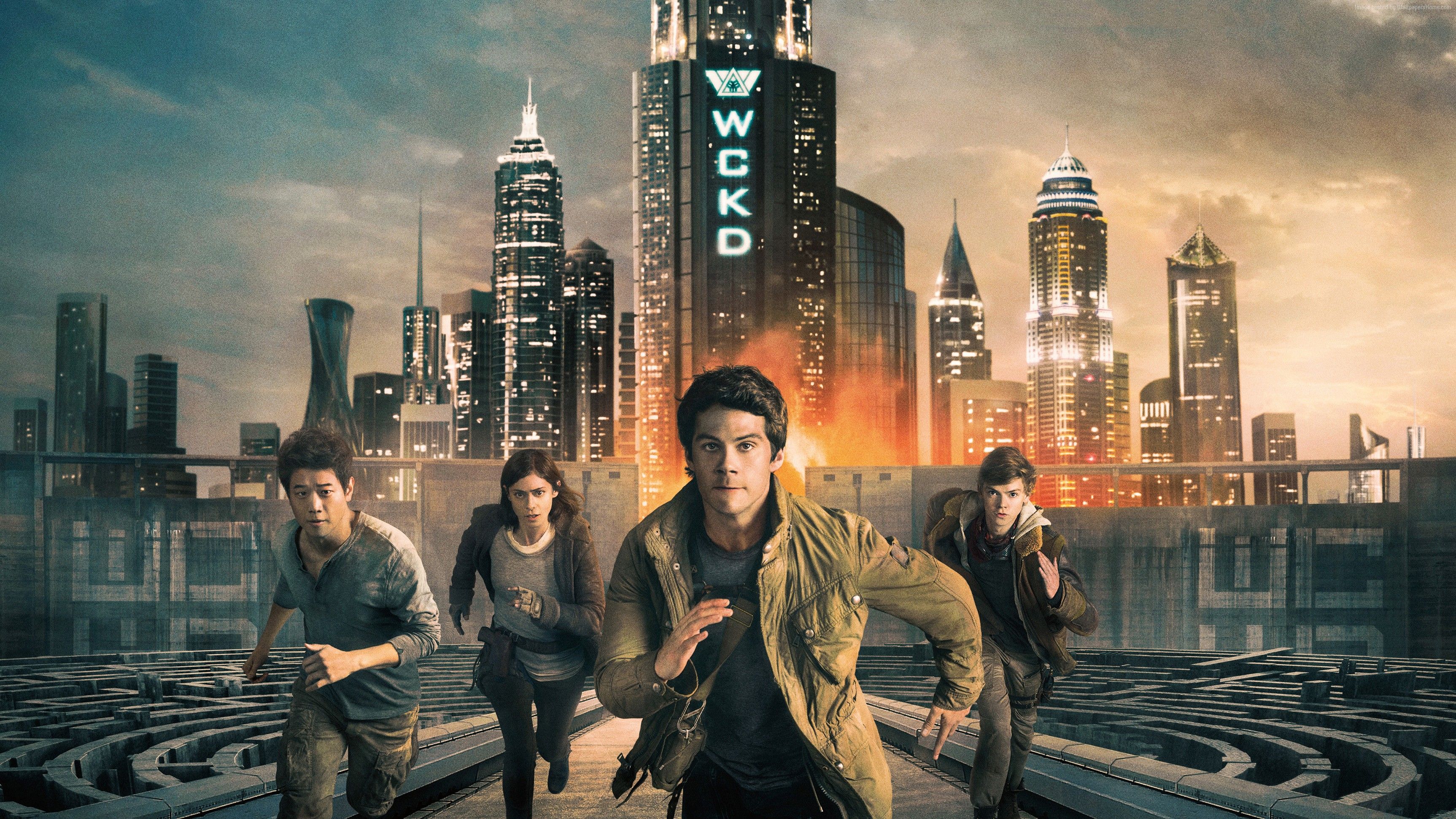 Wallpaper Maze Runner: The Death Cure, Dylan O'Brien, Thomas Brodie