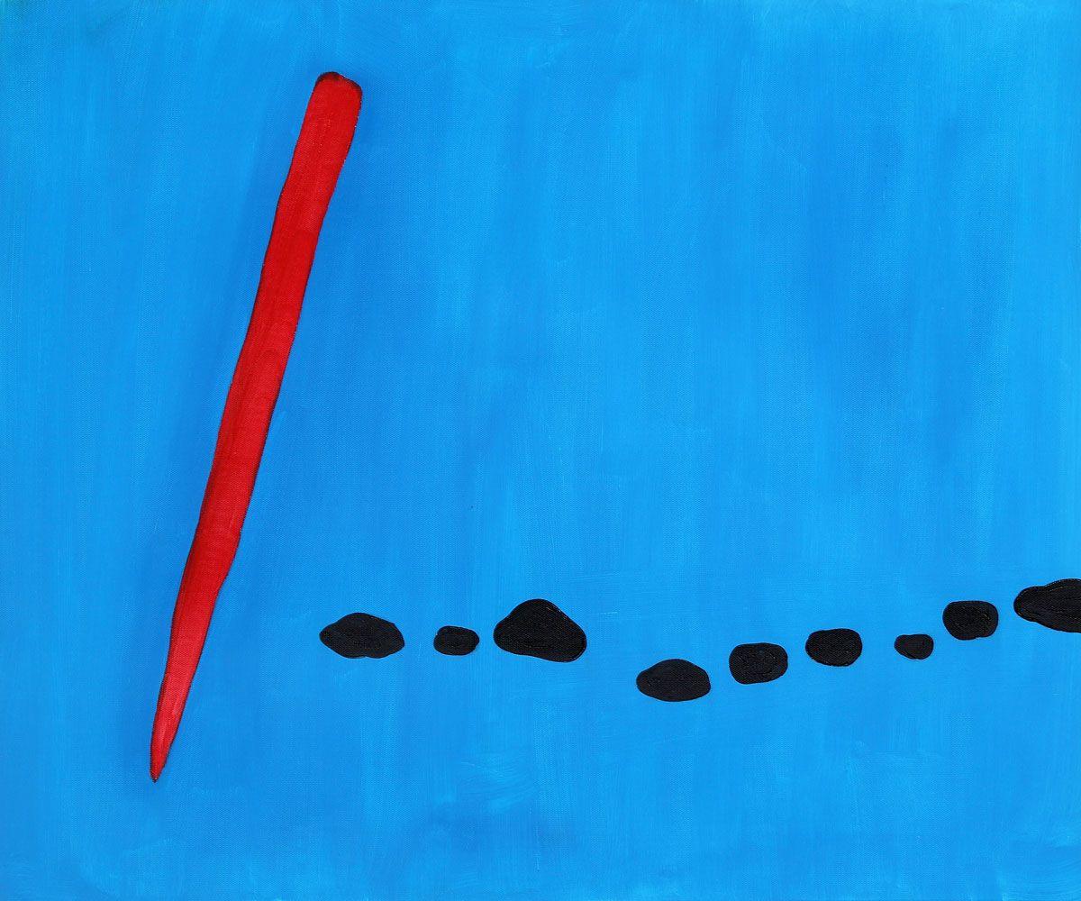 Bleu Ii Miro's paintings reproduction