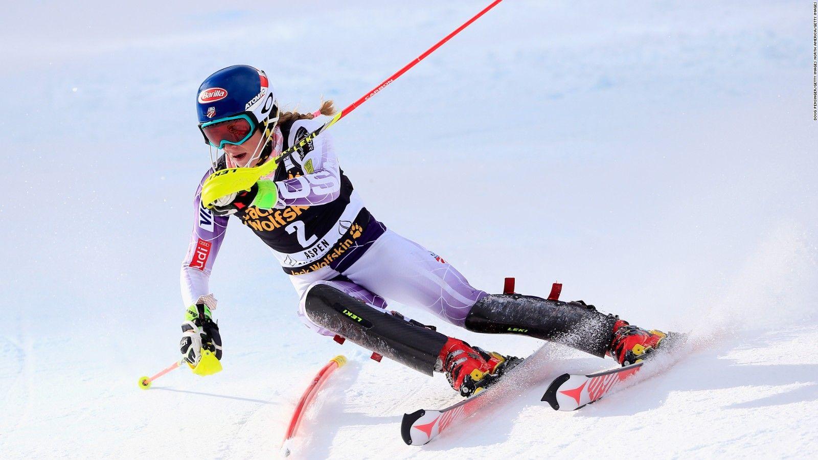 Mikaela Shiffrin: American skier's 'OMG' moment after Donald Trump