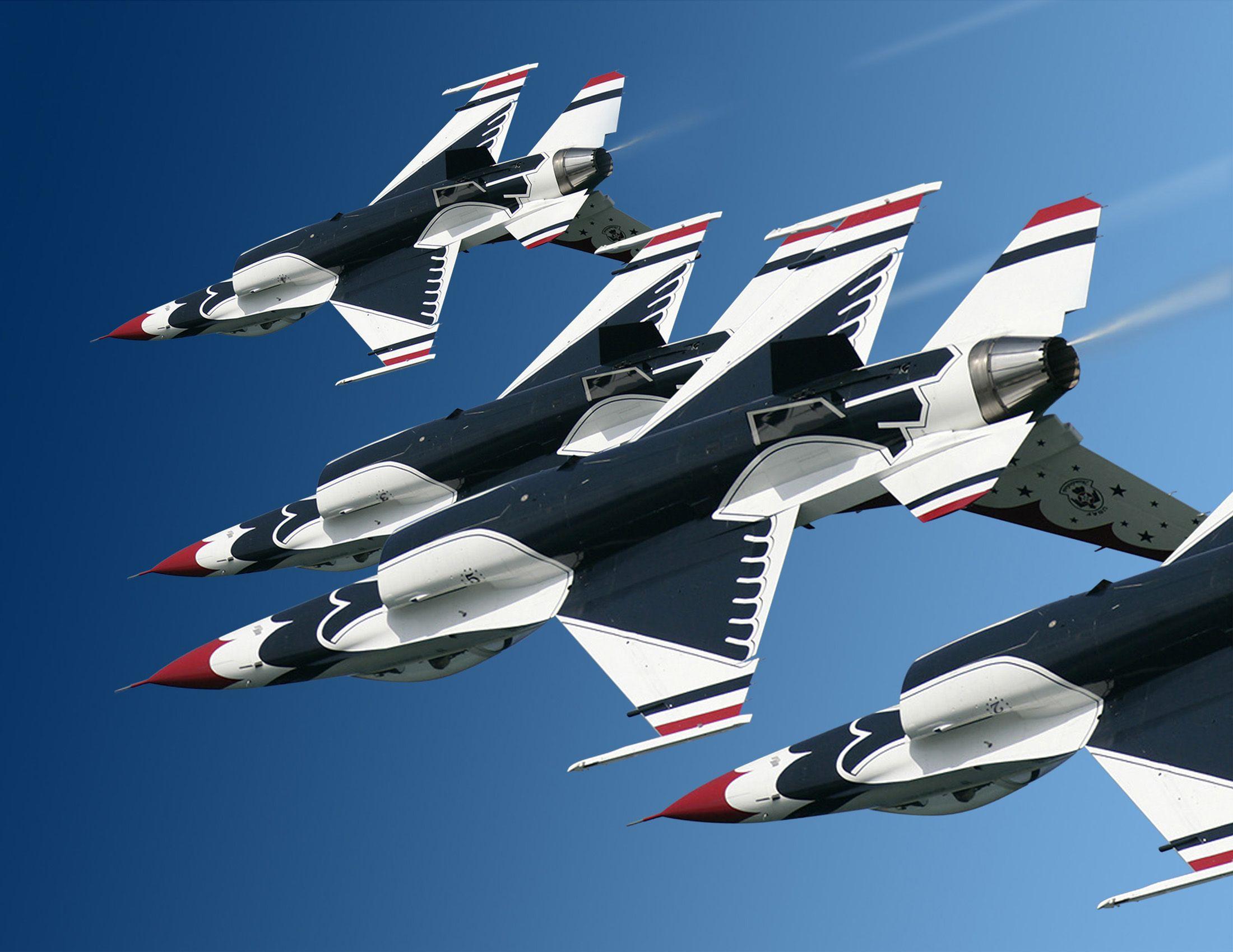 U.S.A.F. Thunderbirds wallpaper, Military, HQ U.S.A.F