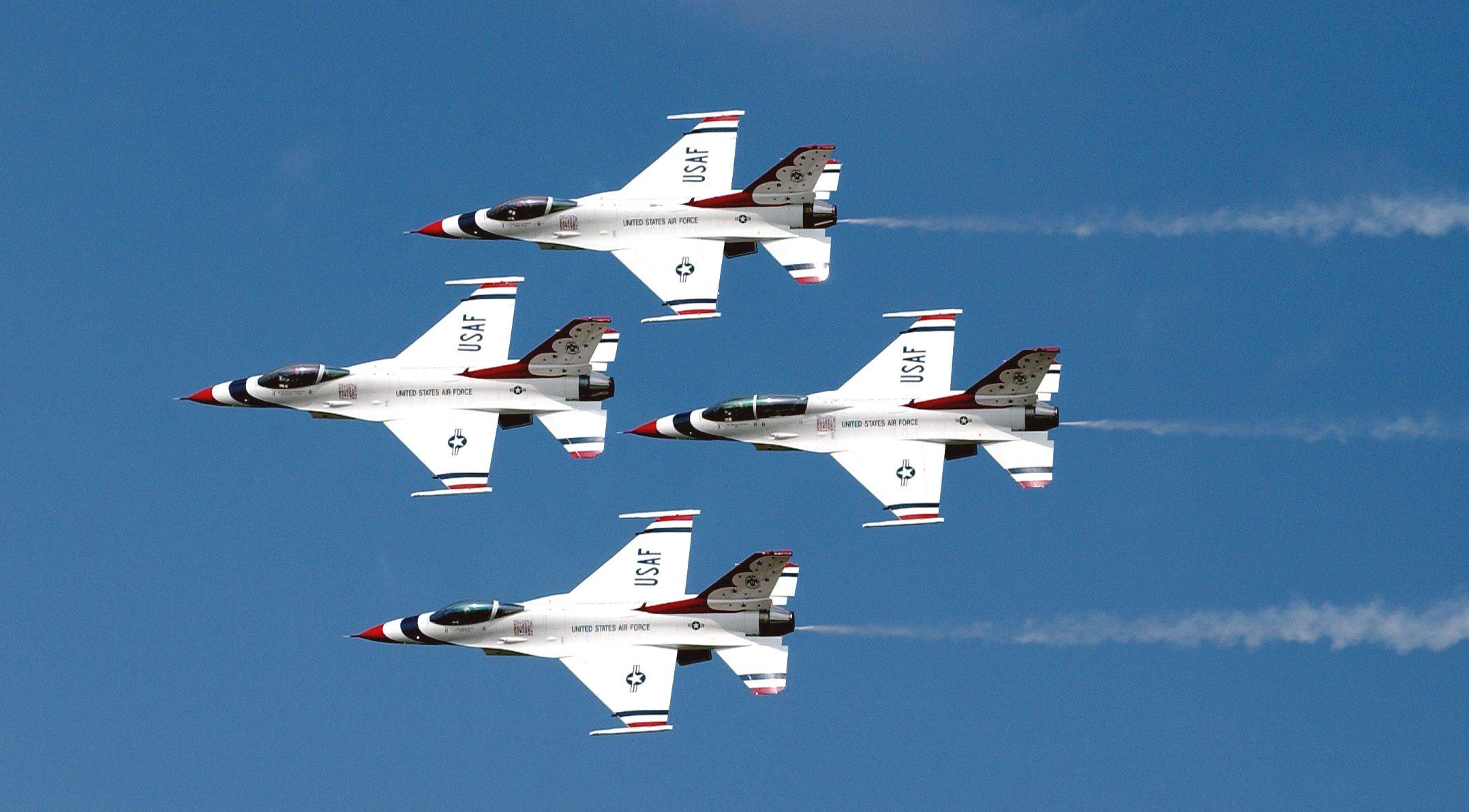 United States Air Force Thunderbirds wallpaper, Military, HQ