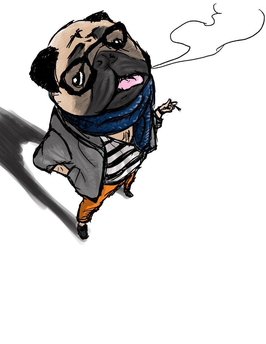 Pug The Hipster