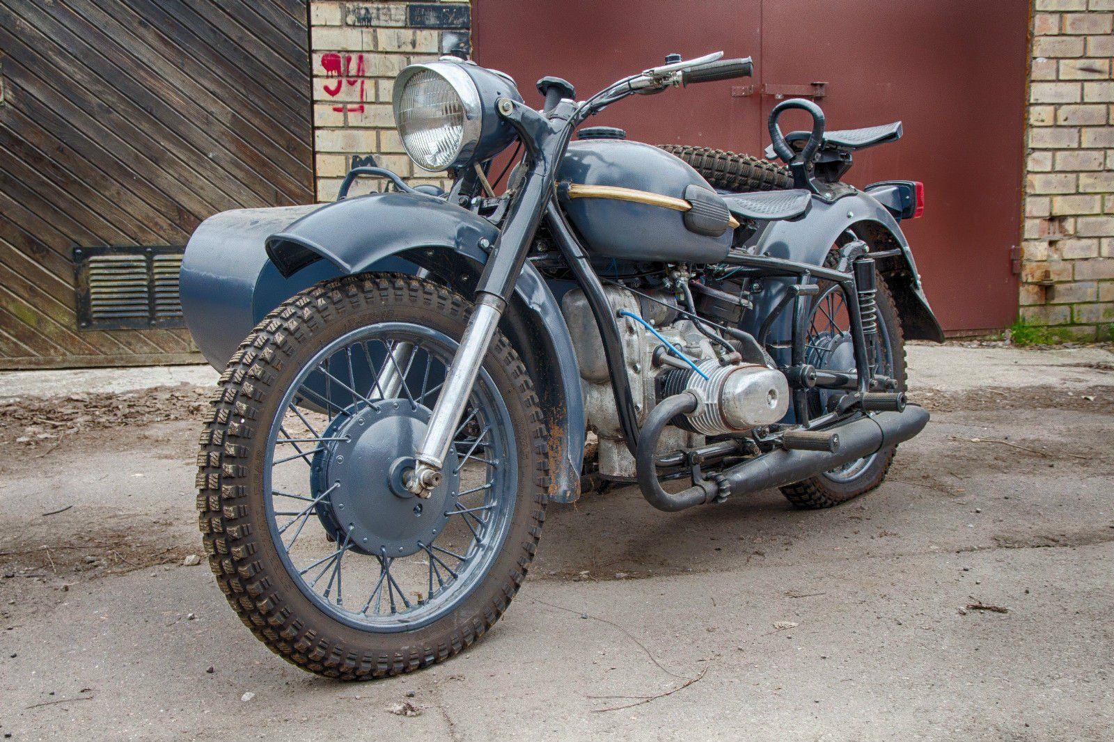 Dnepr MT 9 Vintage Soviet Army Motorcycle Custom Motorbike Bike