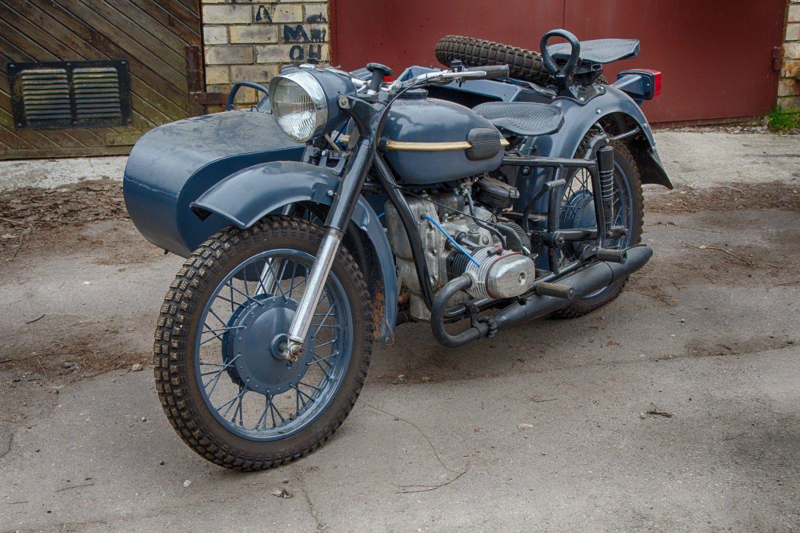 Dnepr MT 9 Vintage Soviet Army Motorcycle Custom Motorbike Bike