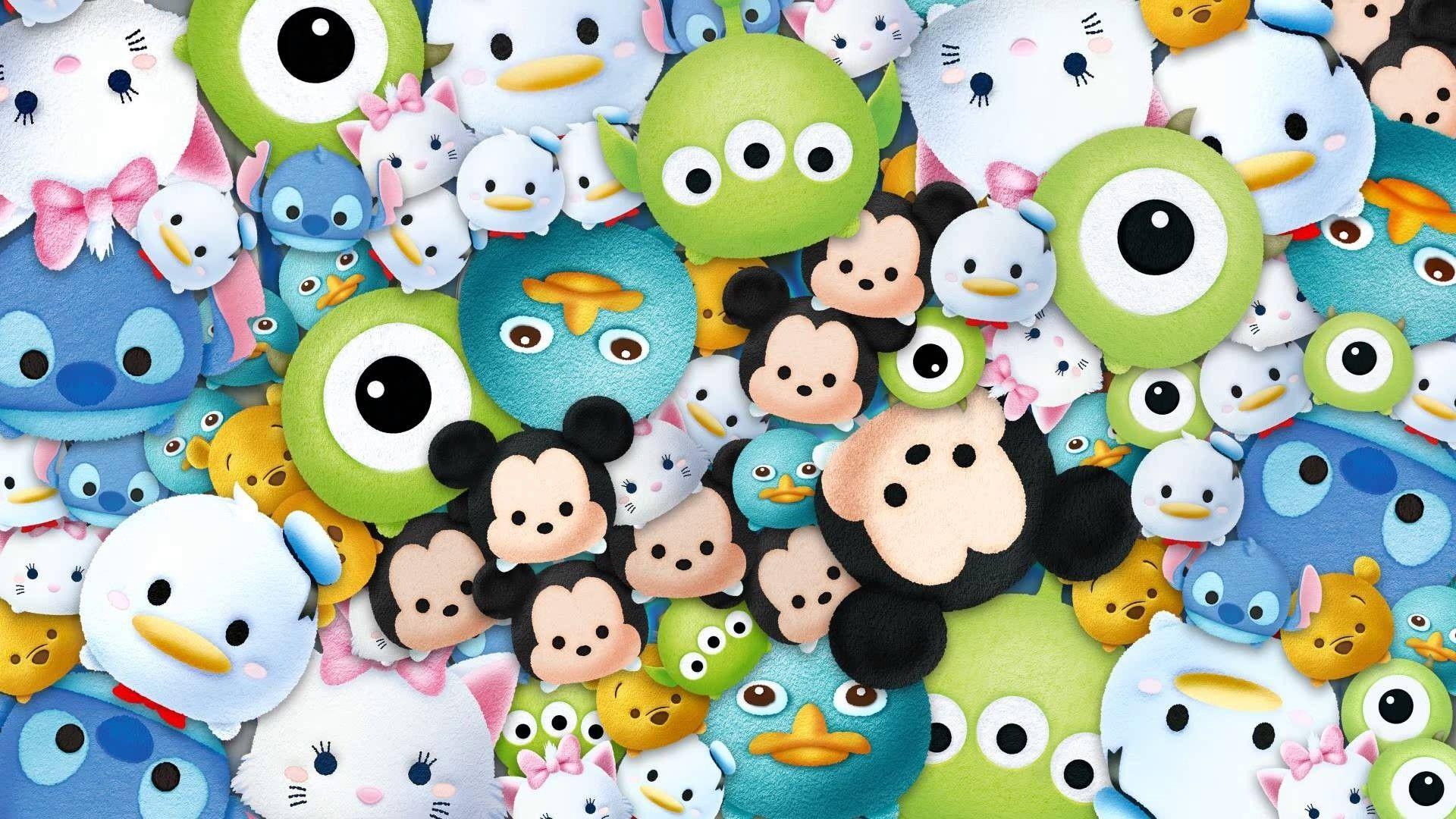 Disney Tsum Tsum Wallpapers Wallpaper Cave 